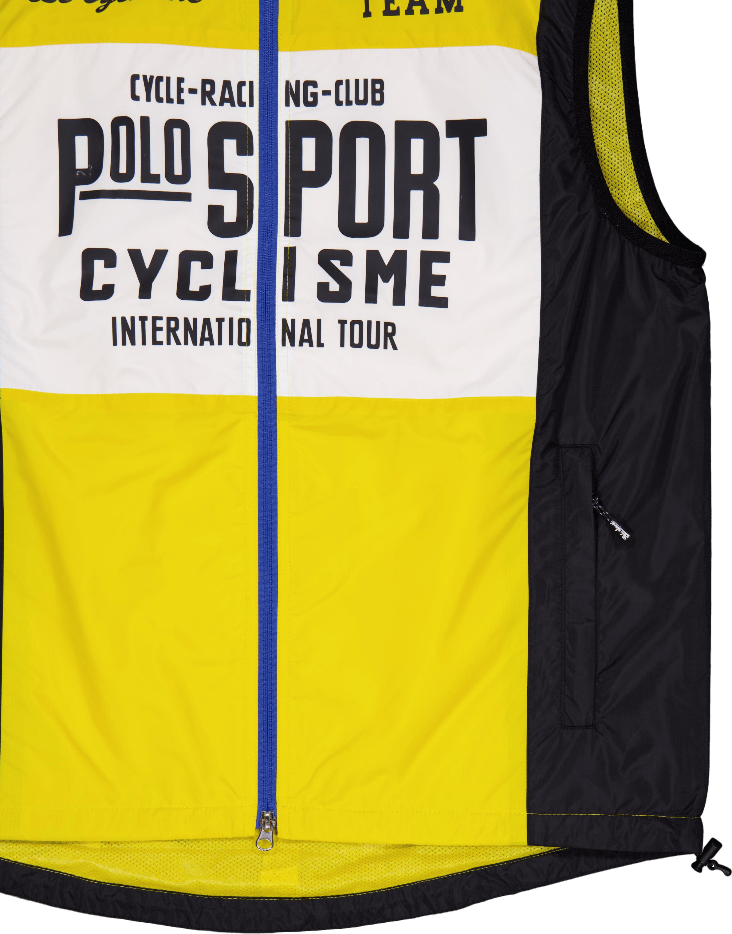 Polo Sport Water-Resistant Vest Canary Yllw/Whte/Polo Blck - Bild 4