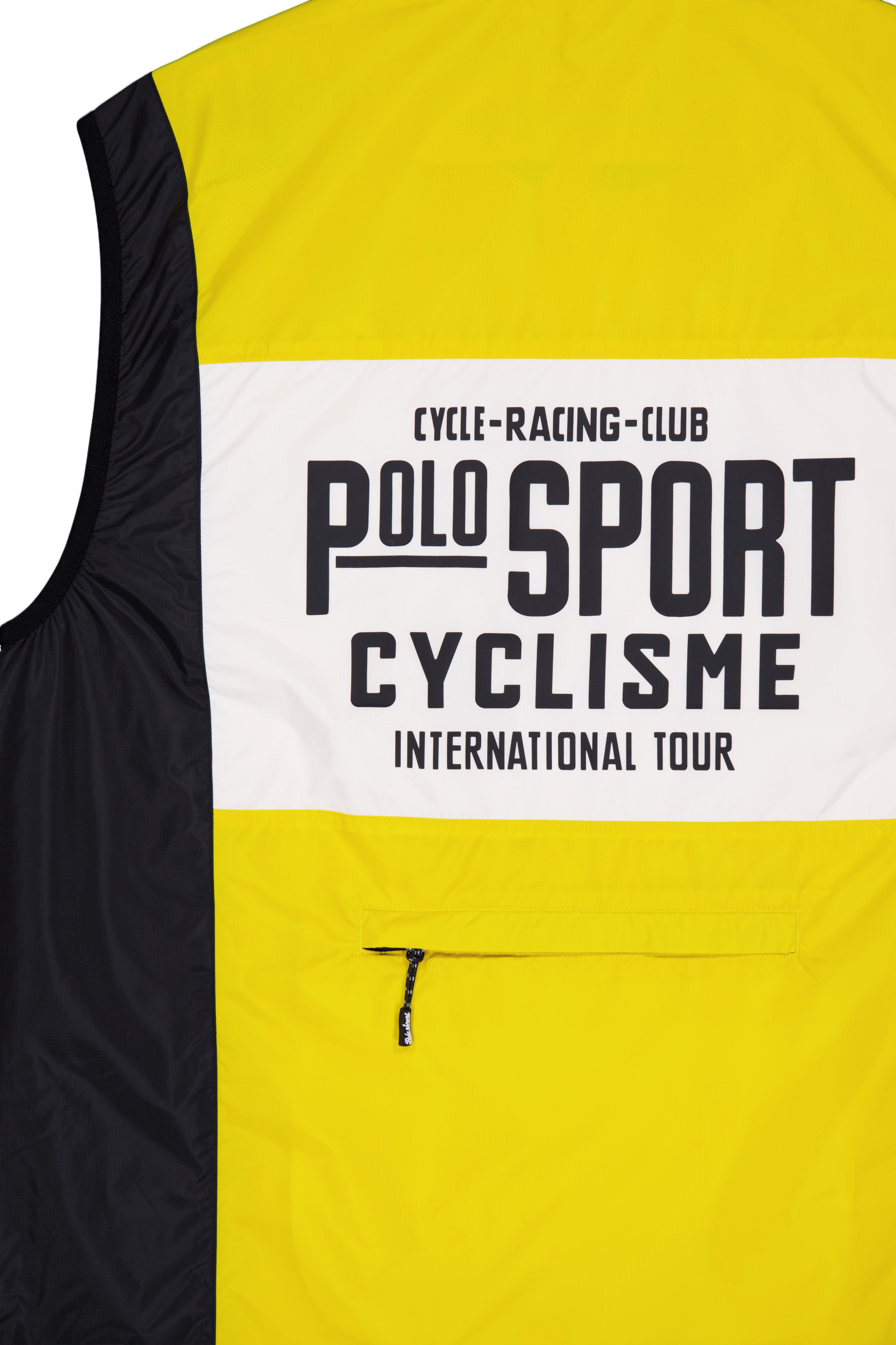 Polo Sport Water-Resistant Vest Canary Yllw/Whte/Polo Blck - Bild 5