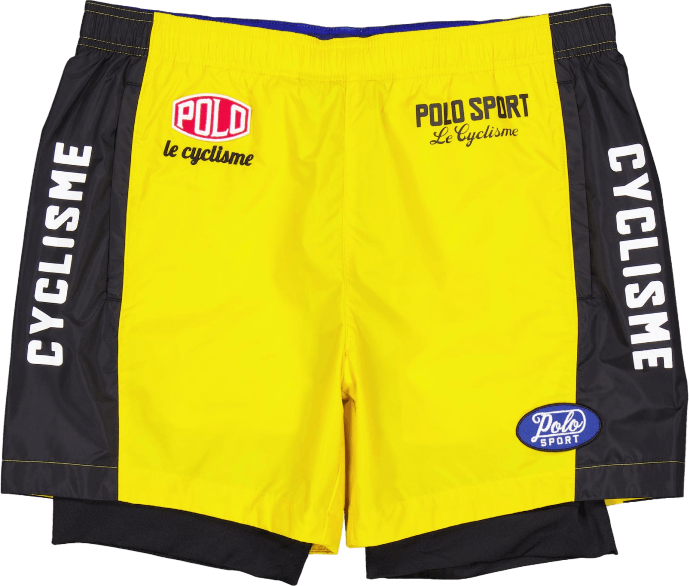 5.25-Inch Polo Sport Short Canary Yllw/Whte/Polo Blck, Male, Kleding, Bottoms, Geel, L