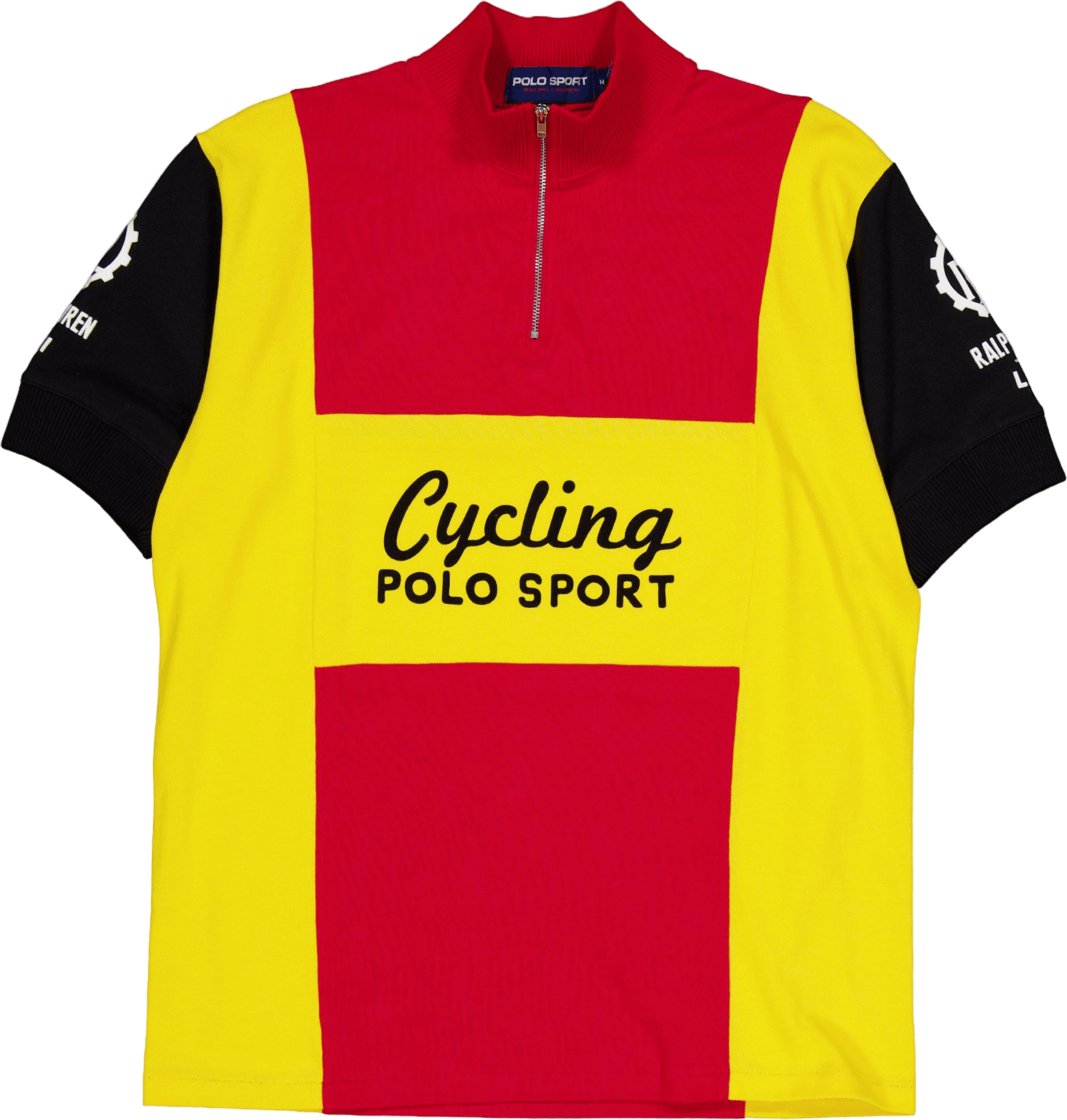 20/1 Basic Mesh-ssl-hzp Rl 2000 Red Multi, Male, Bekleidung, Tops, Mehrfarbig, M