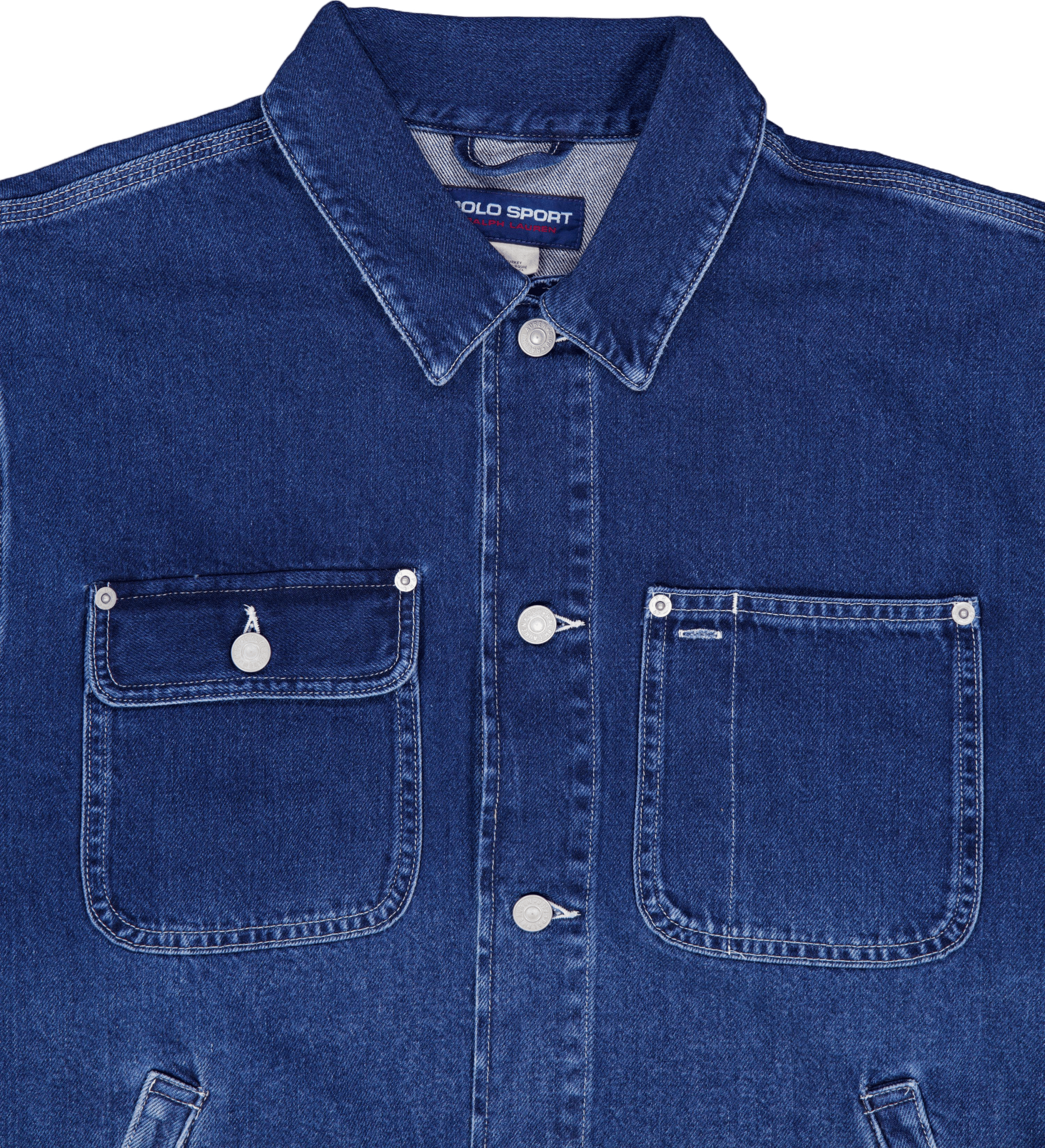 3x1 Rigid Denim-polo Dungaree  Edgemere - Bild 3