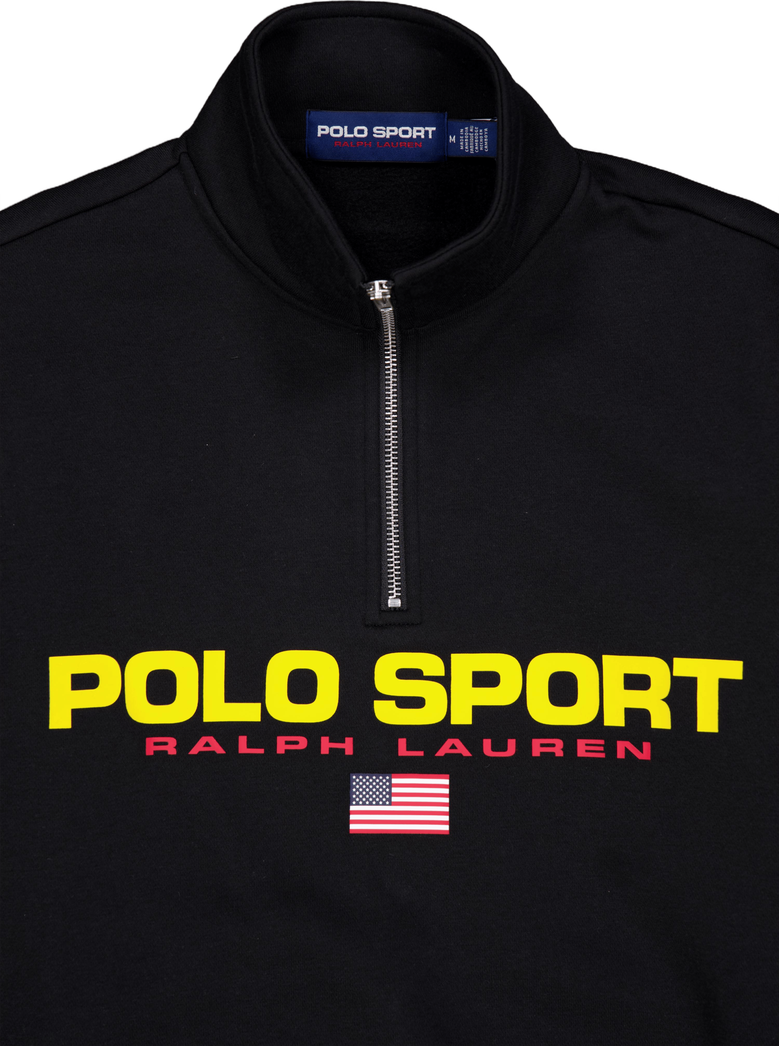 Polo Sport Fleece Sweatshirt Polo Black - Bild 3