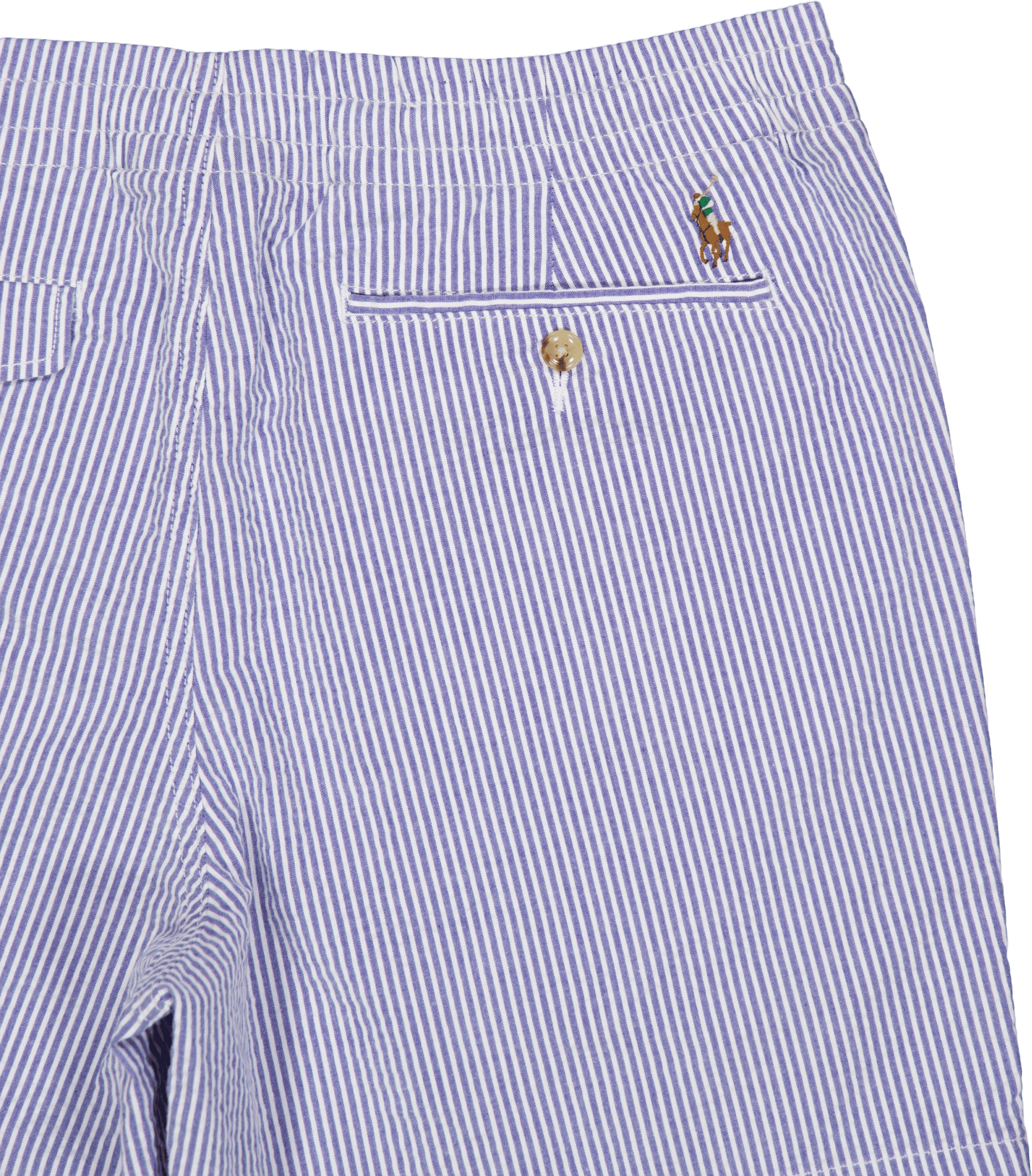6-Inch Polo Prepster Seersucker Short Blue Seersucker W/Gthc P Emb - Bild 4