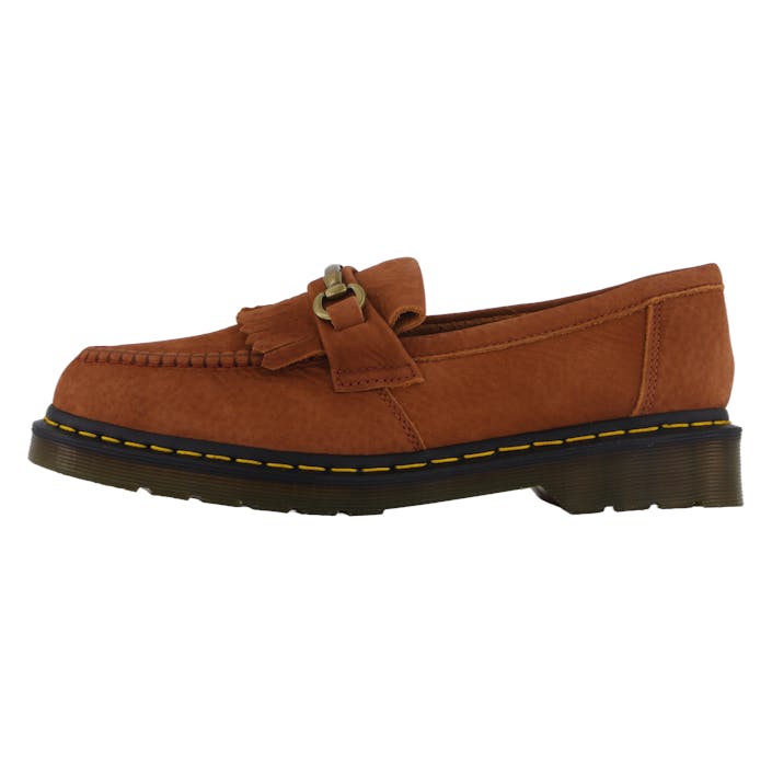 Adrian Snaffle Rust Orange Tumbled Nubuck, Unisex, Shoes, Flats, Brown, EU 39