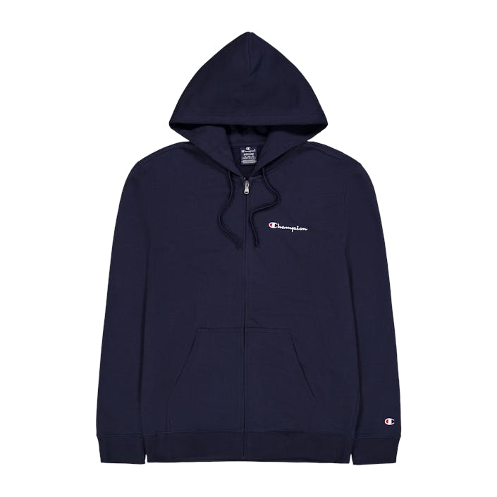 Hooded Full Zip Sweatshirt Nny, Male, Odevy, mikiny a mikiny, Modrá, L