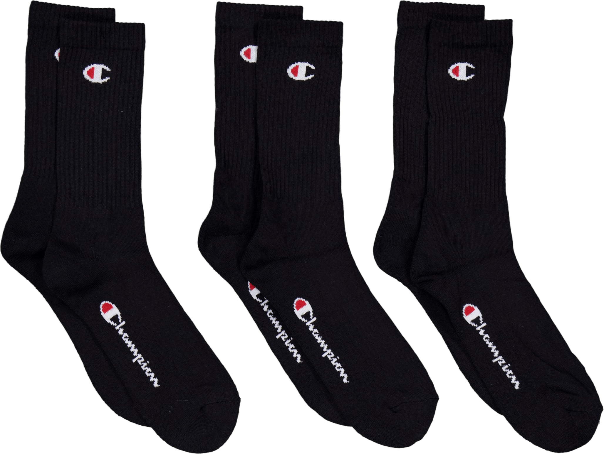 3pk Crew Socks Nbk/nbk/nbk-ns, Unisex, Odevy, Spodná bielizeň, 43-46