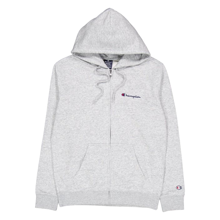 Hooded Full Zip Sweatshirt Noxm, Male, Odevy, mikiny a mikiny, Šedá, XXL