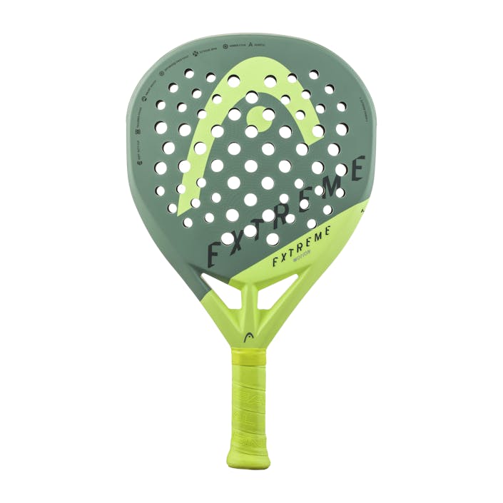 Extreme Motion 2023 Grey/yellow, Unisex, Utrustning, racketar, Padel, ONESIZE