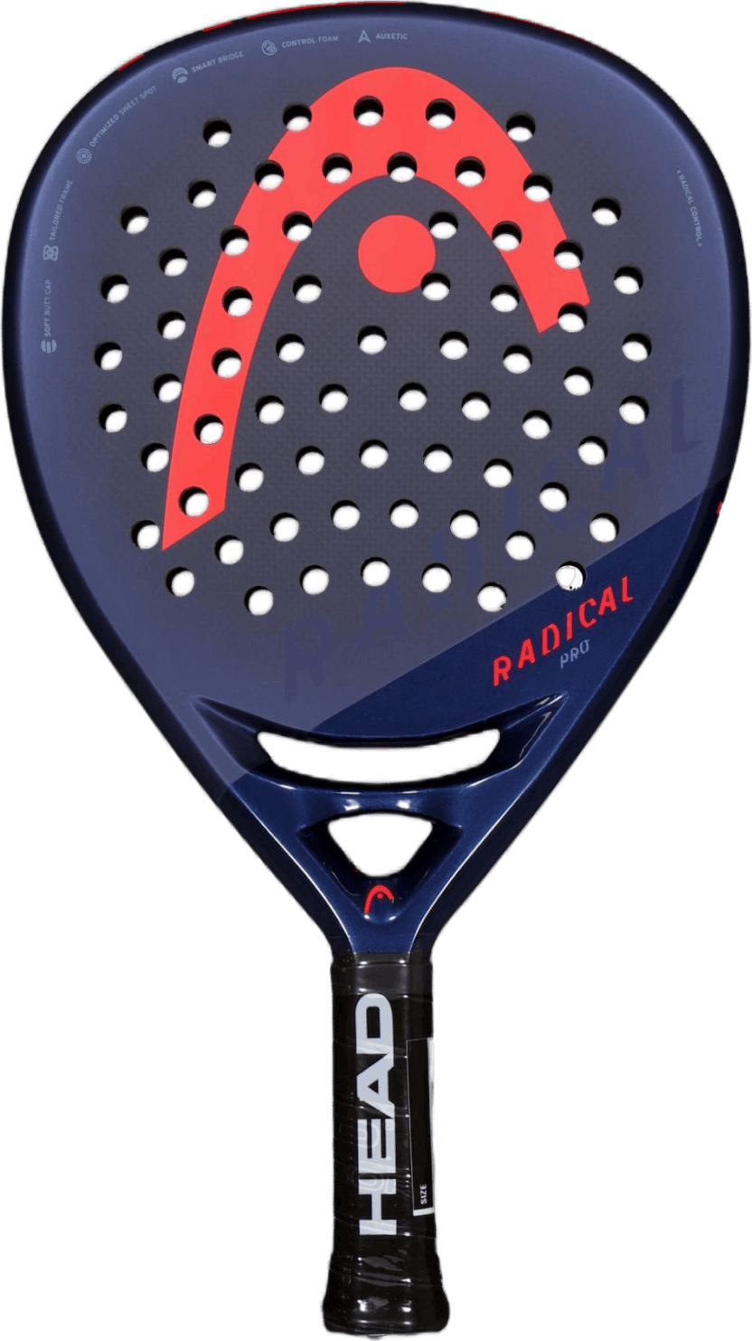 Radical Pro 2024 Blue/orange, Unisex, Ekwipunek, rakiety, Padel, ONESIZE