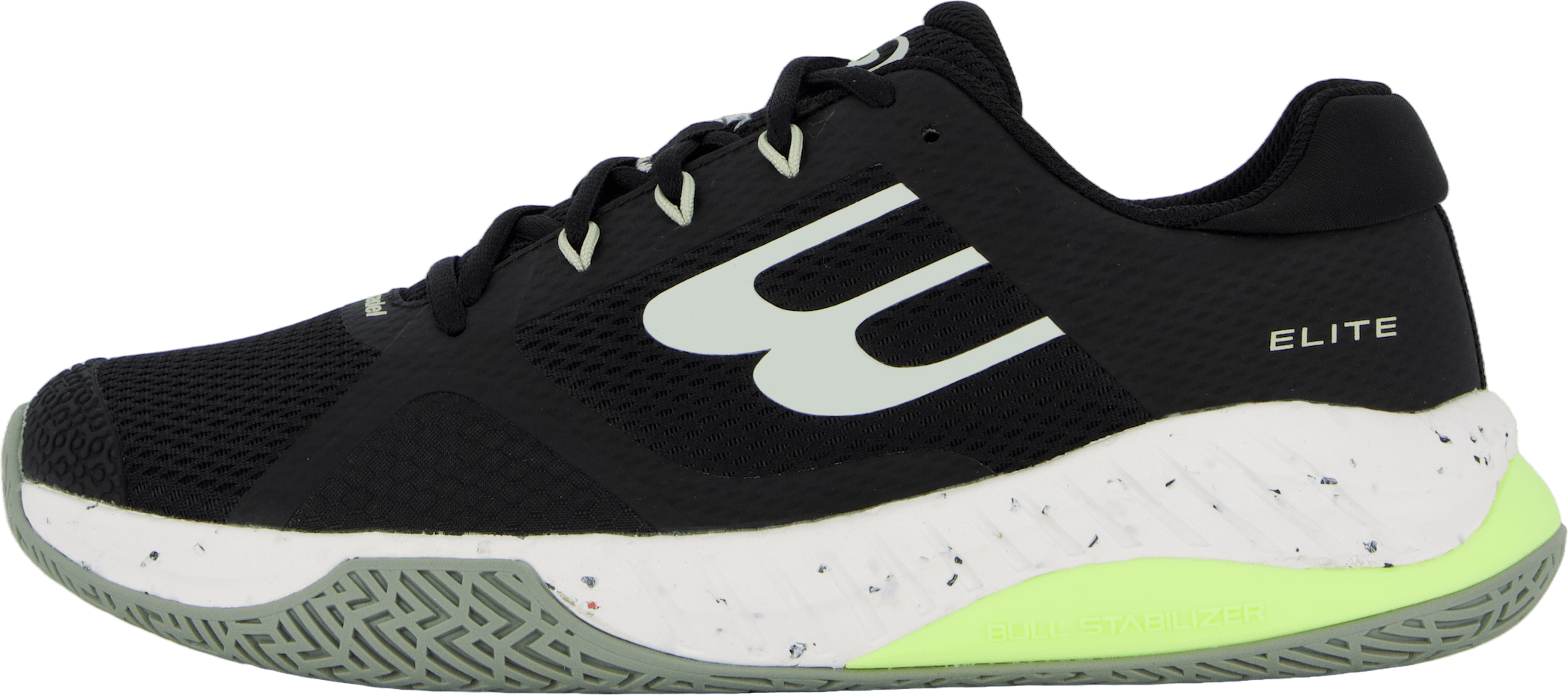 Elite 24v Black, Female, Shoes, Training shoes, Padel, Multi color, EU 38,5