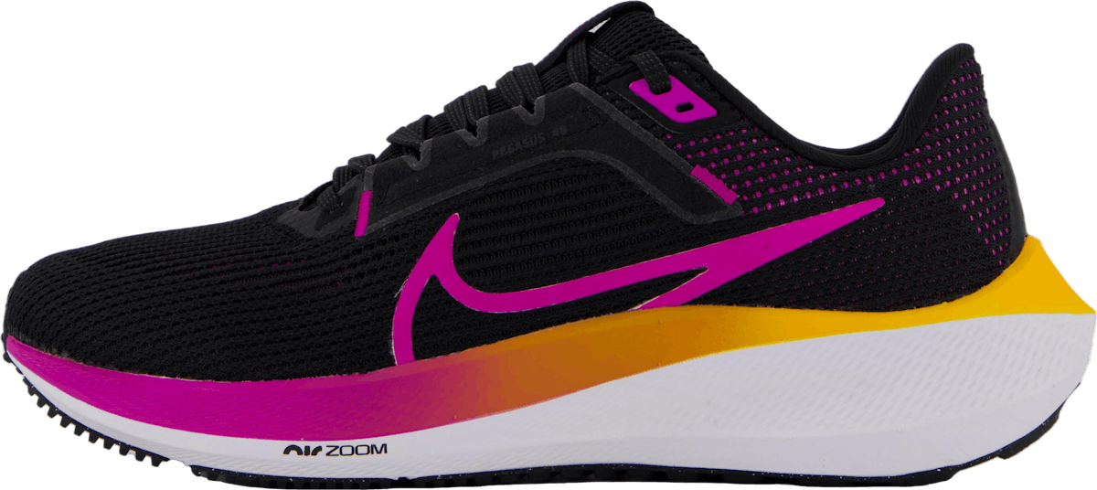 Nike Pegasus 40 Women's Road R Black/hyper Violet-laser Orang