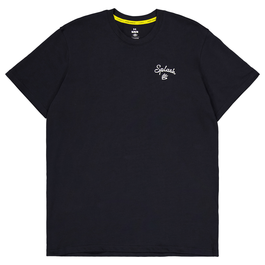 Curry Emb Splash Tee Black