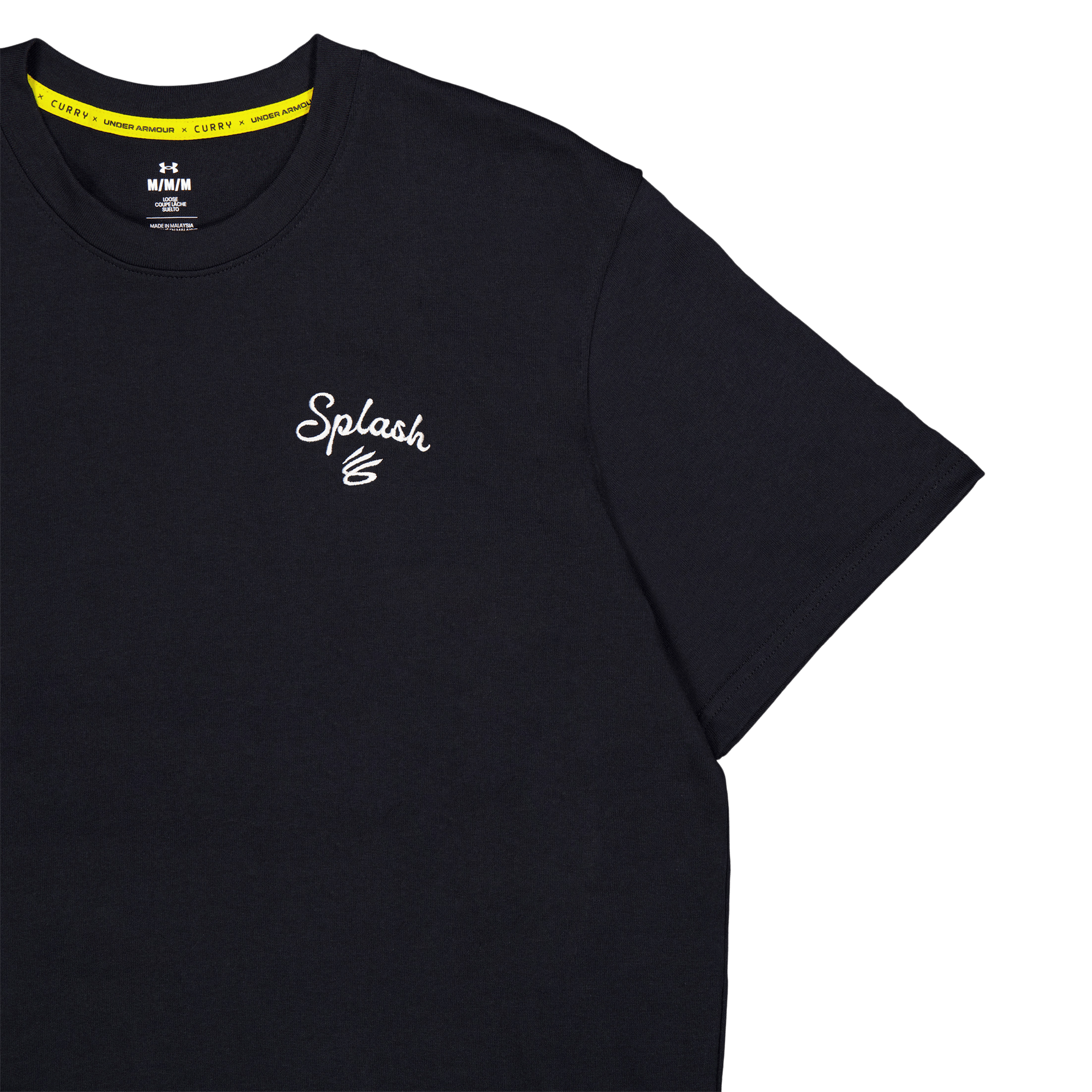 Curry Emb Splash Tee Black - Bild 3