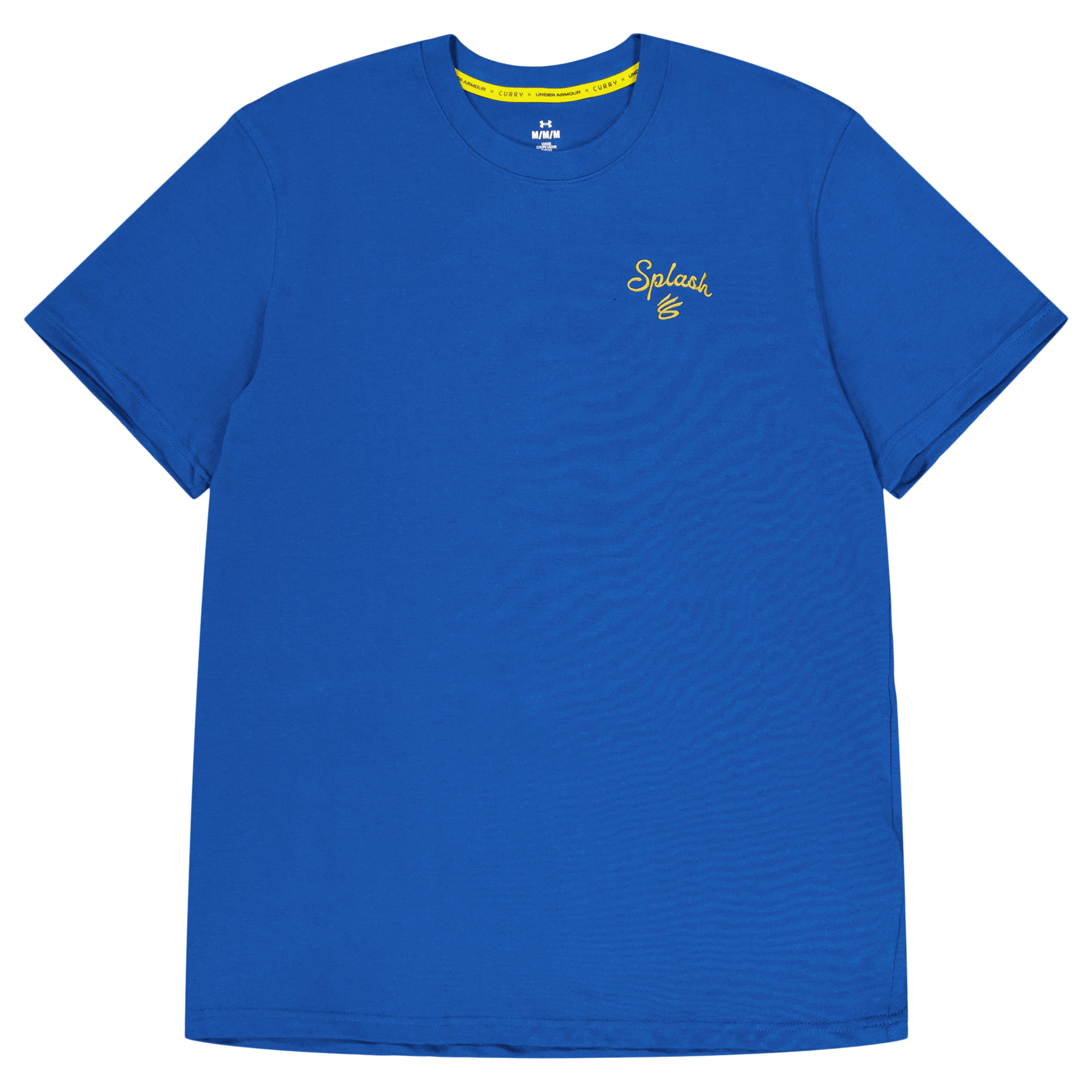 Curry Emb Splash Tee Varsity Blue, Male, Apparels, T-shirt, Blue, M