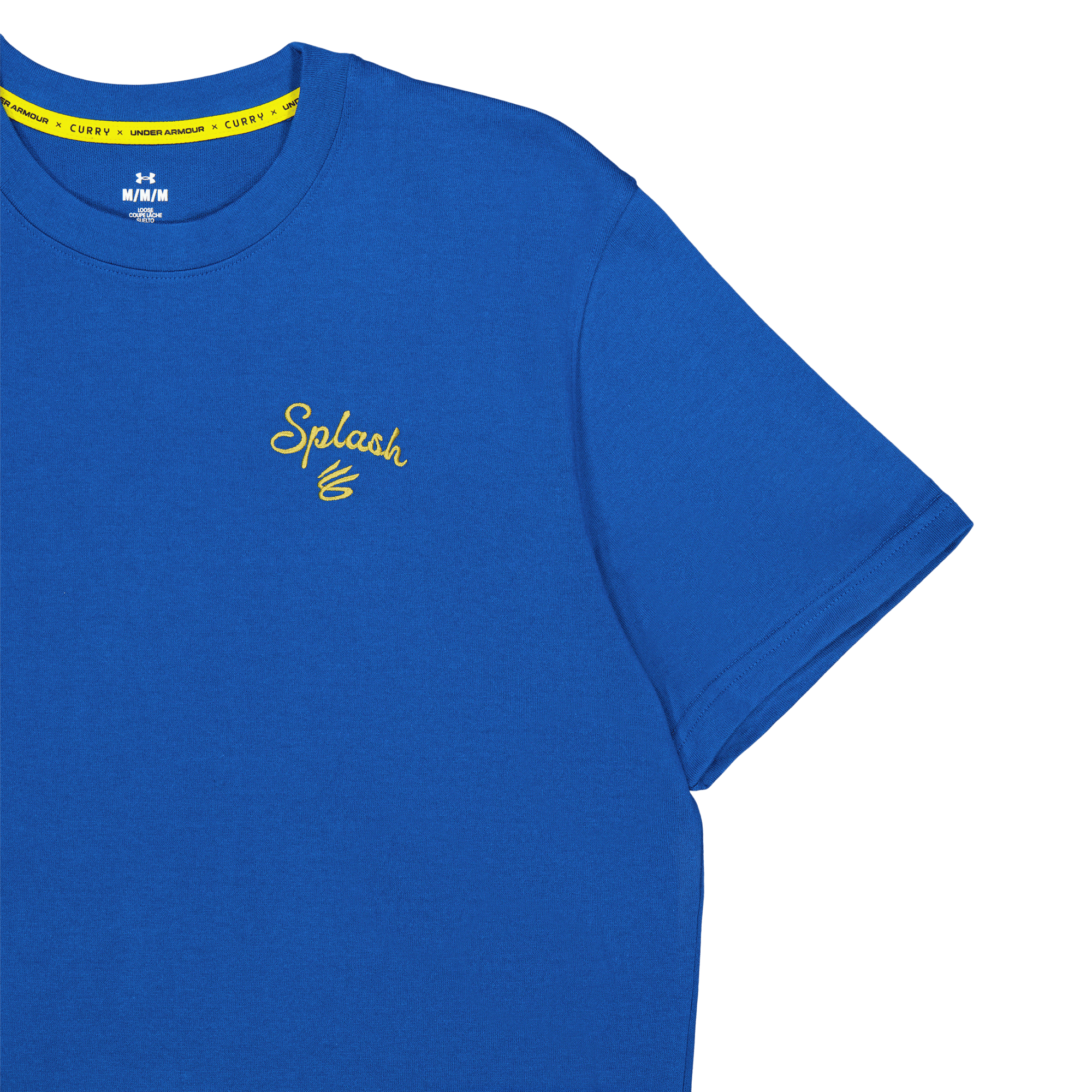 Curry Emb Splash Tee Varsity Blue - Bild 3