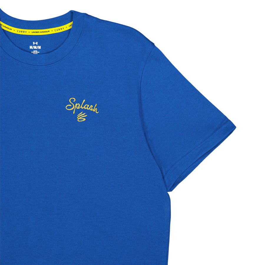 Curry Emb Splash Tee Varsity Blue - Bild 3