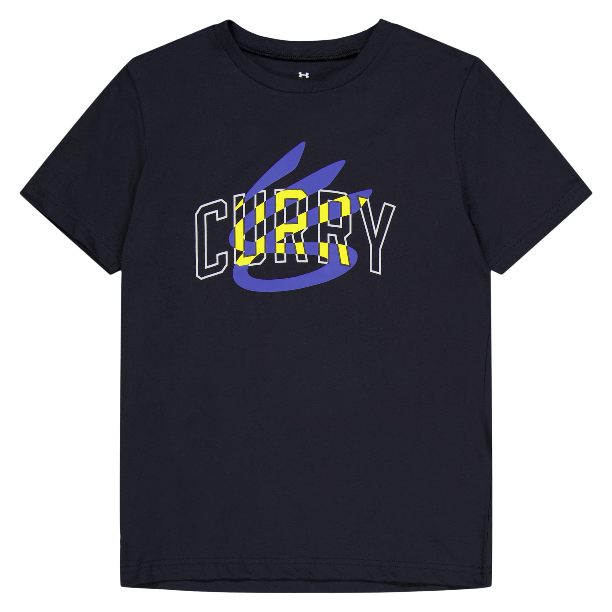 Curry Logo Tee Black