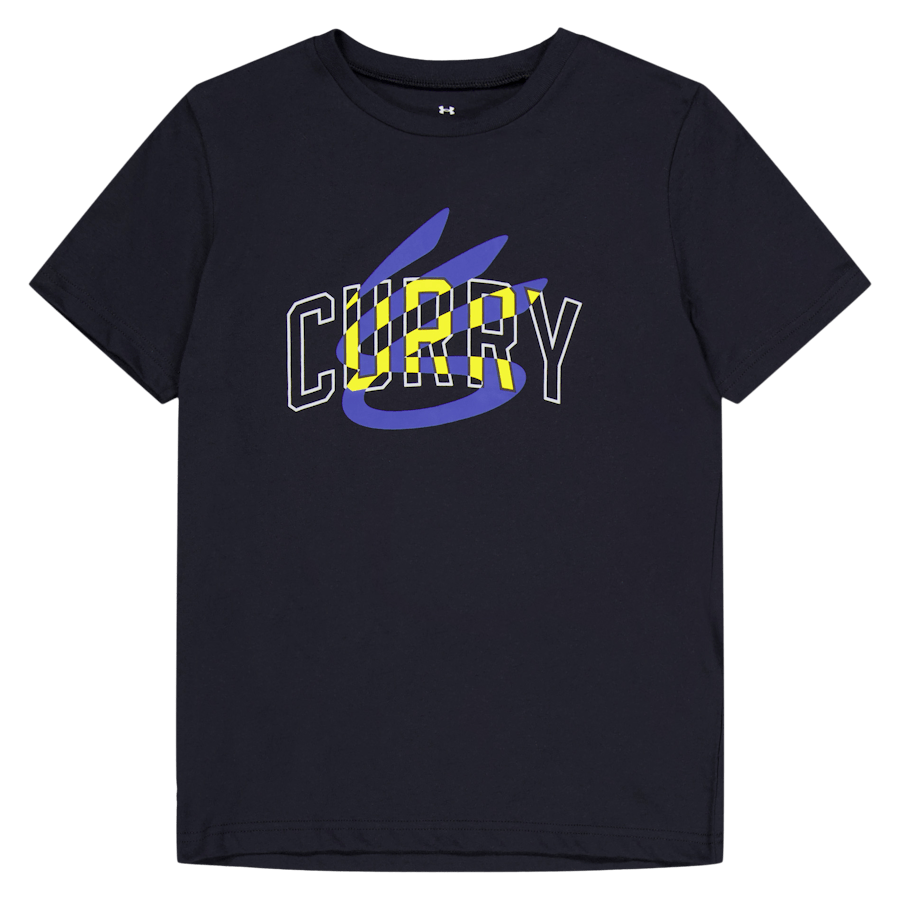 Curry Logo Tee Black