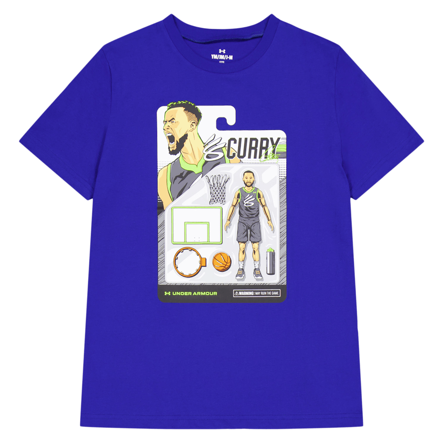 Curry Animated Tee 1 Royal