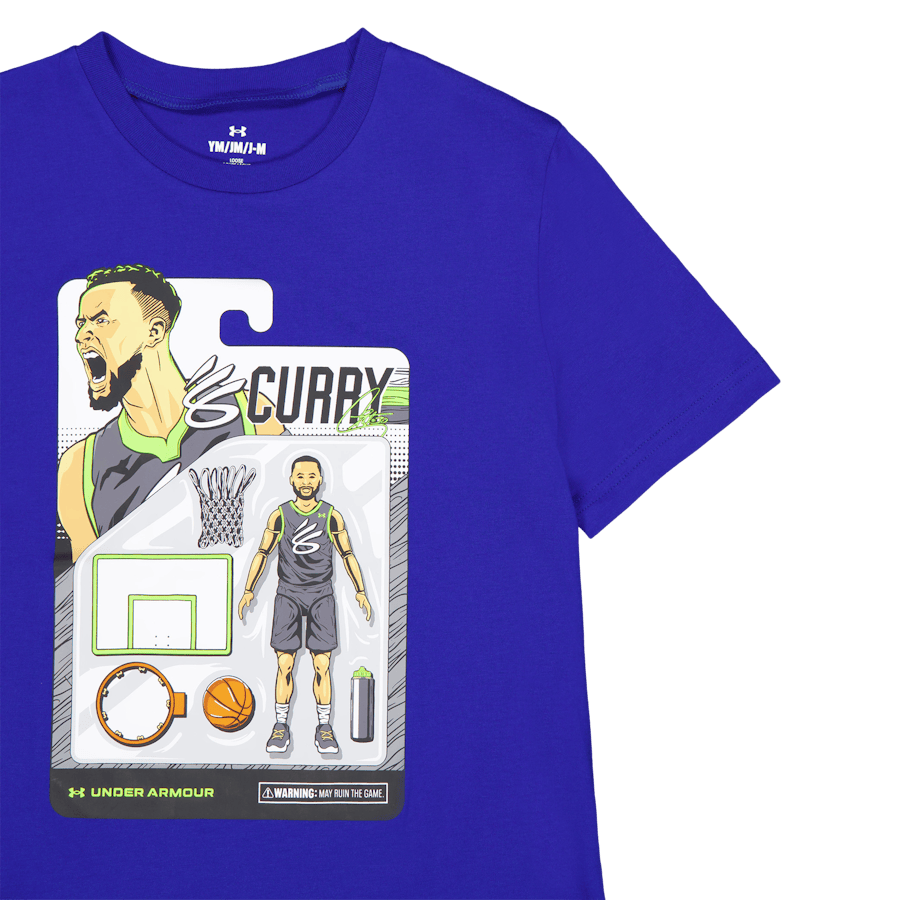 Curry Animated Tee 1 Royal - Bild 3