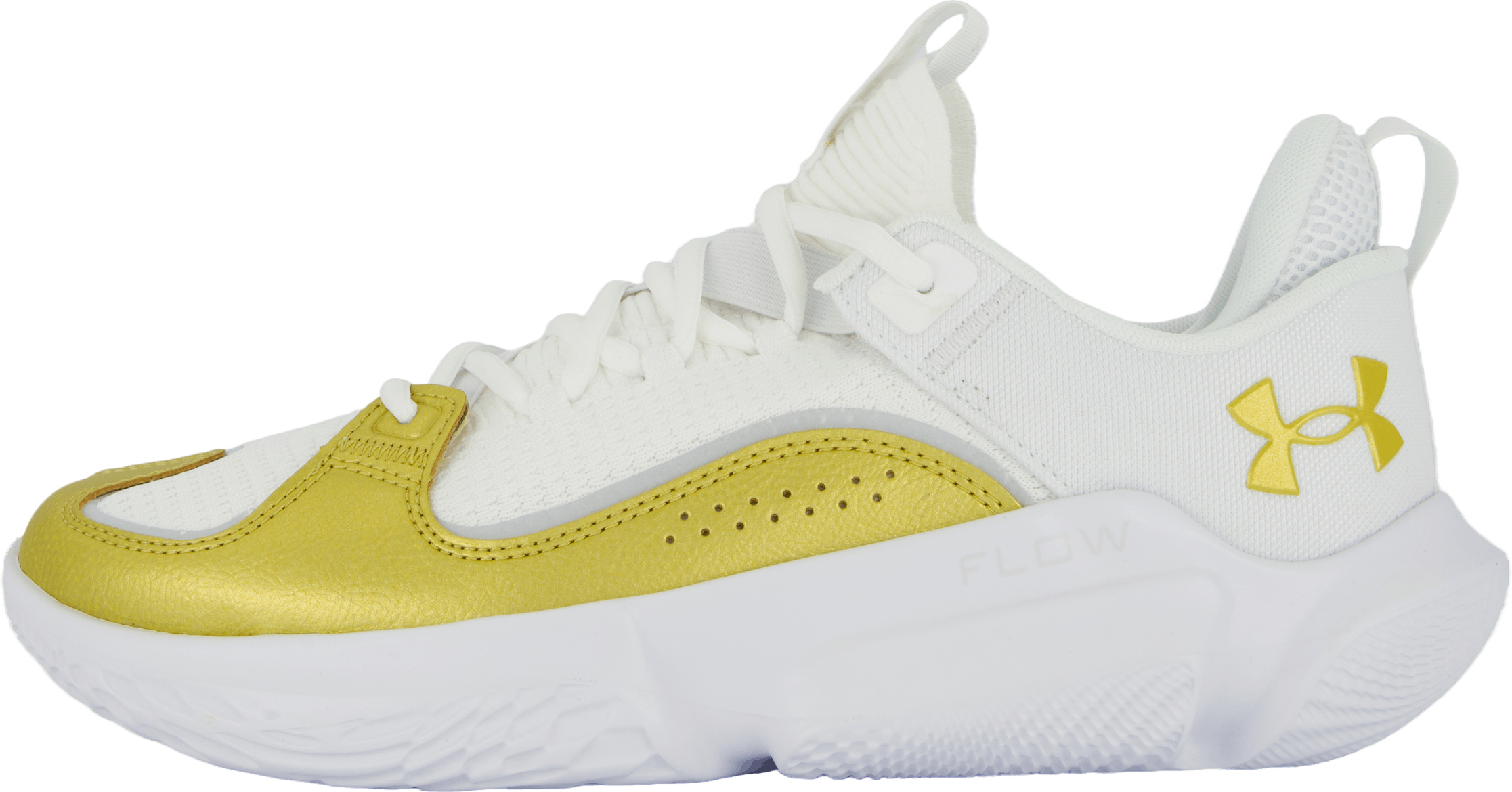 Ua Flow Futr X 3 White, Unisex, Topánky, Cvičebná obuv, Basketbal, Biely, EU 48,5