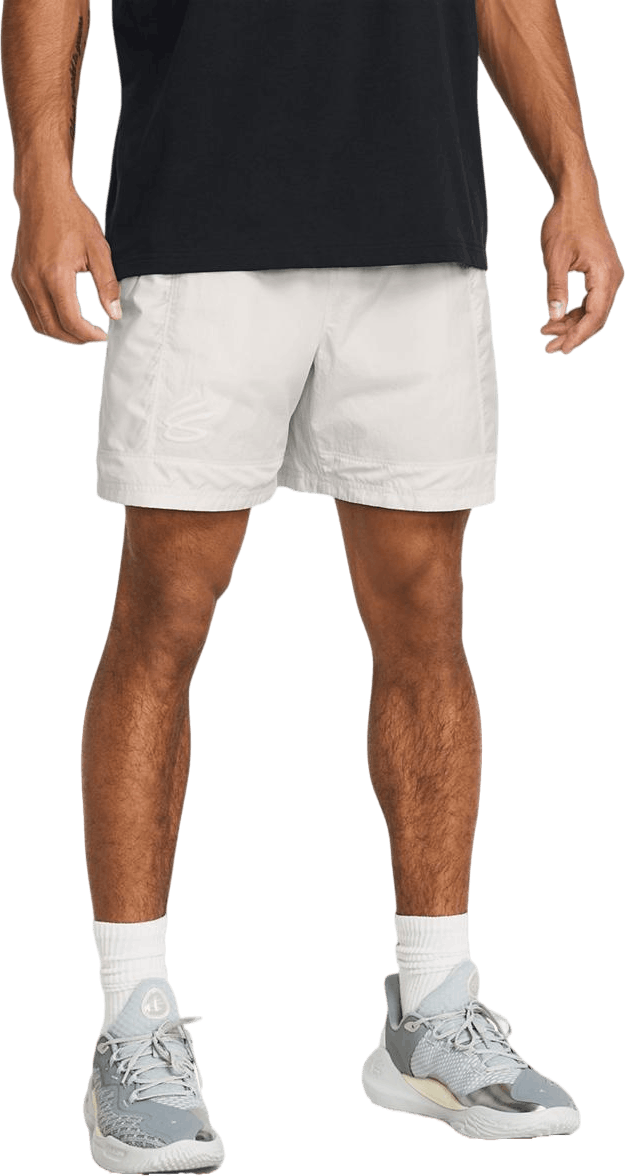 Curry Woven Short White Clay, Male, Apparels, Shorts, White, M