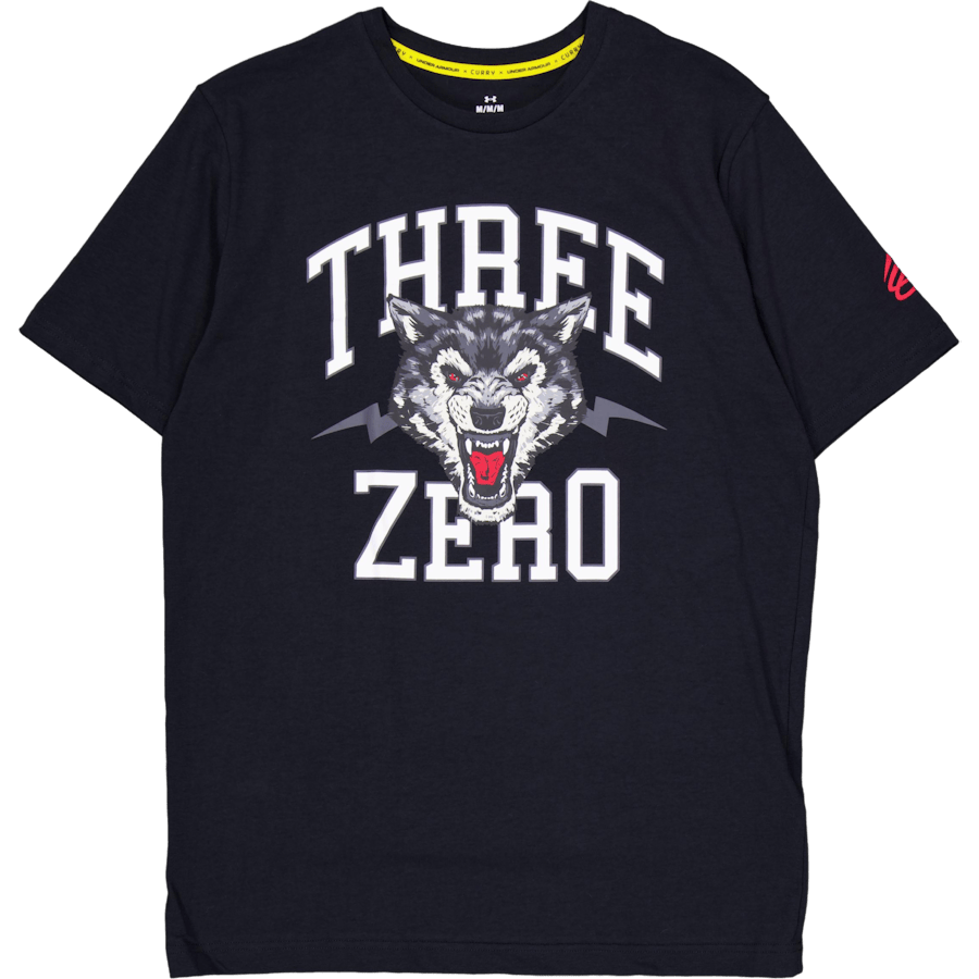 Curry Young Wolf Tee Black