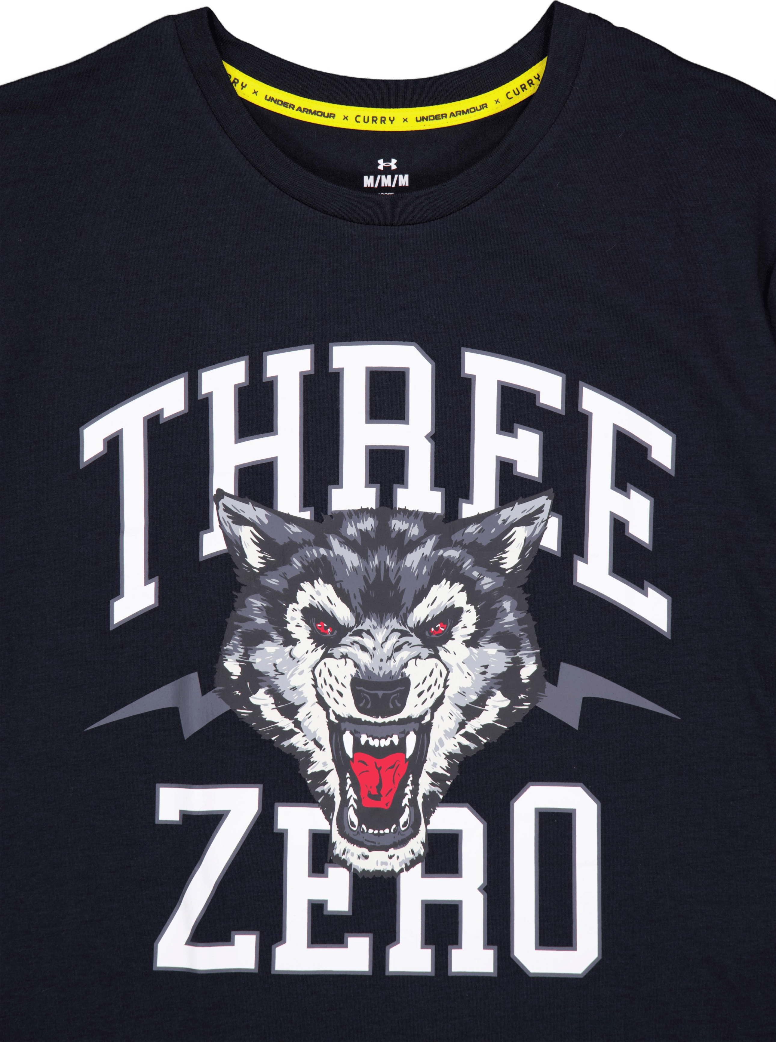 Curry Young Wolf Tee Black - Bild 3