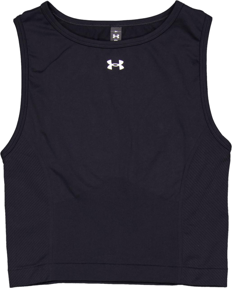 Ua Train Seamless Tank Black
