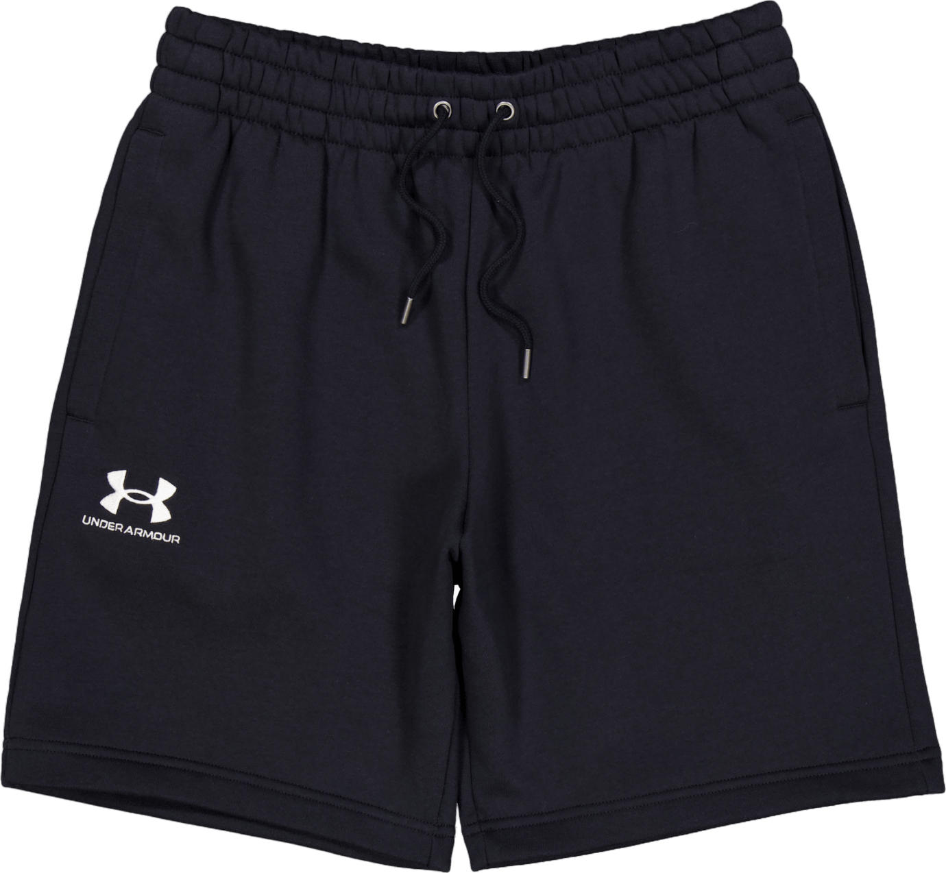 Ua Essential Fleece Shorts Black