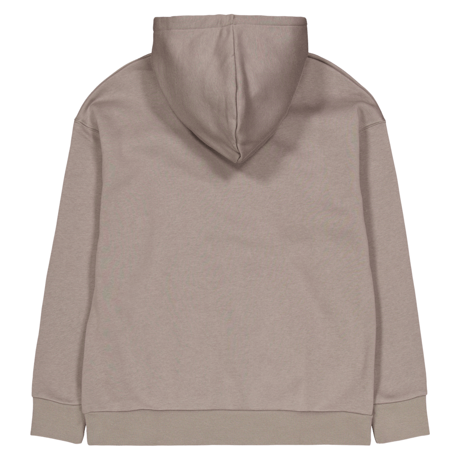 Essential Fleece Hoodie Brown - Bild 2