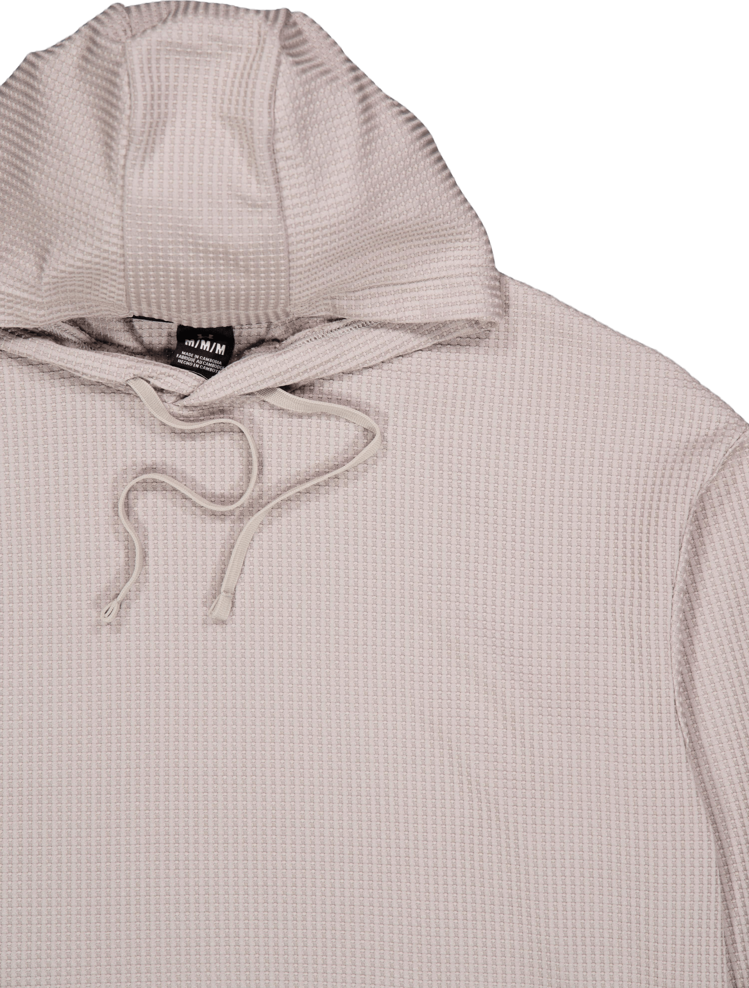 Ua Rival Waffle Hoodie Taupe - Bild 3
