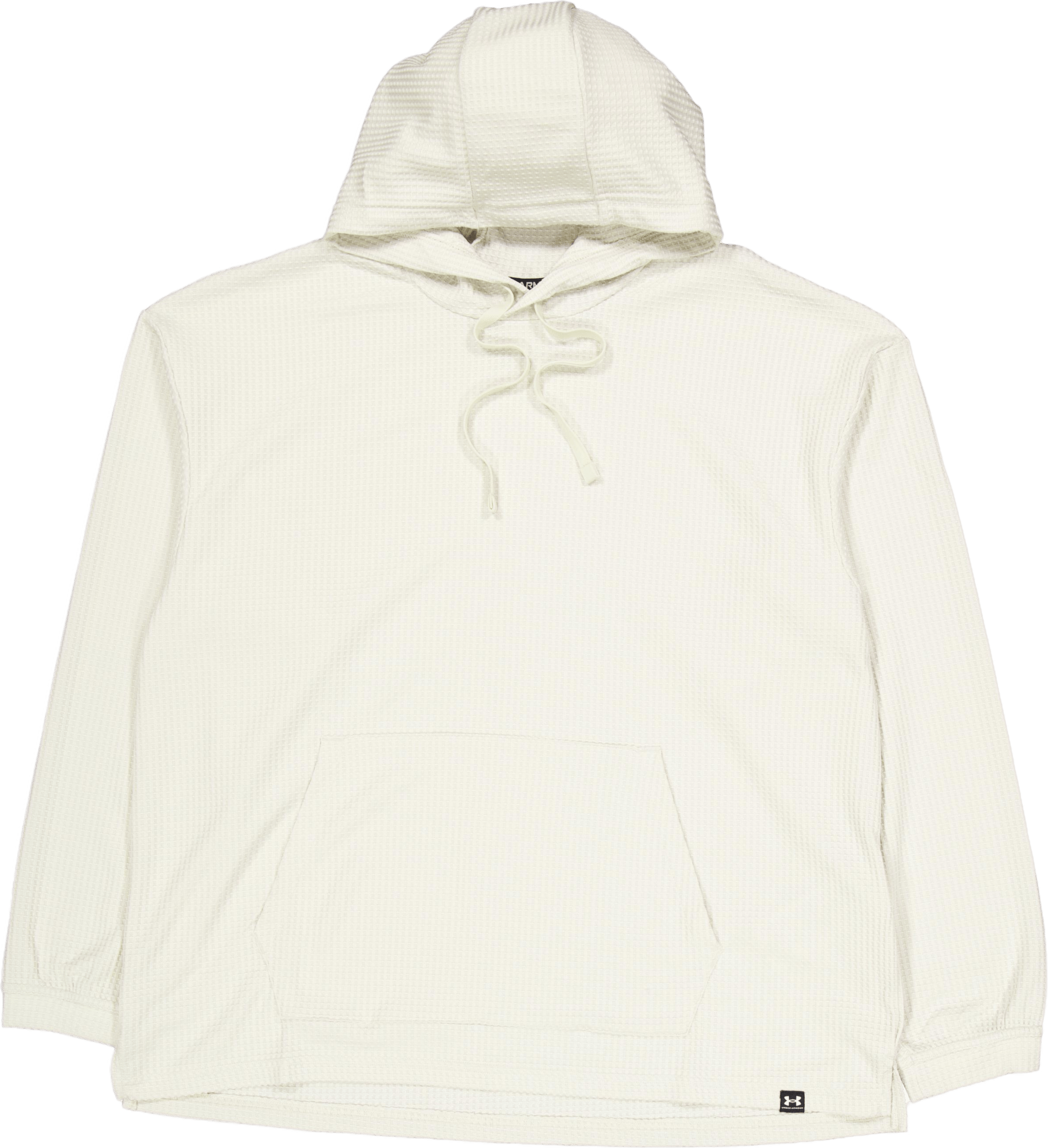Ua Rival Waffle Hoodie Silt, Male, Apparels, Shirts, White, XXL