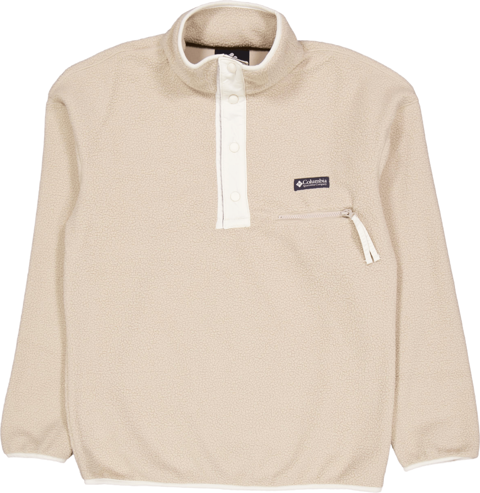 Helvetia™ Half Snap Fleece Ancient Fossil