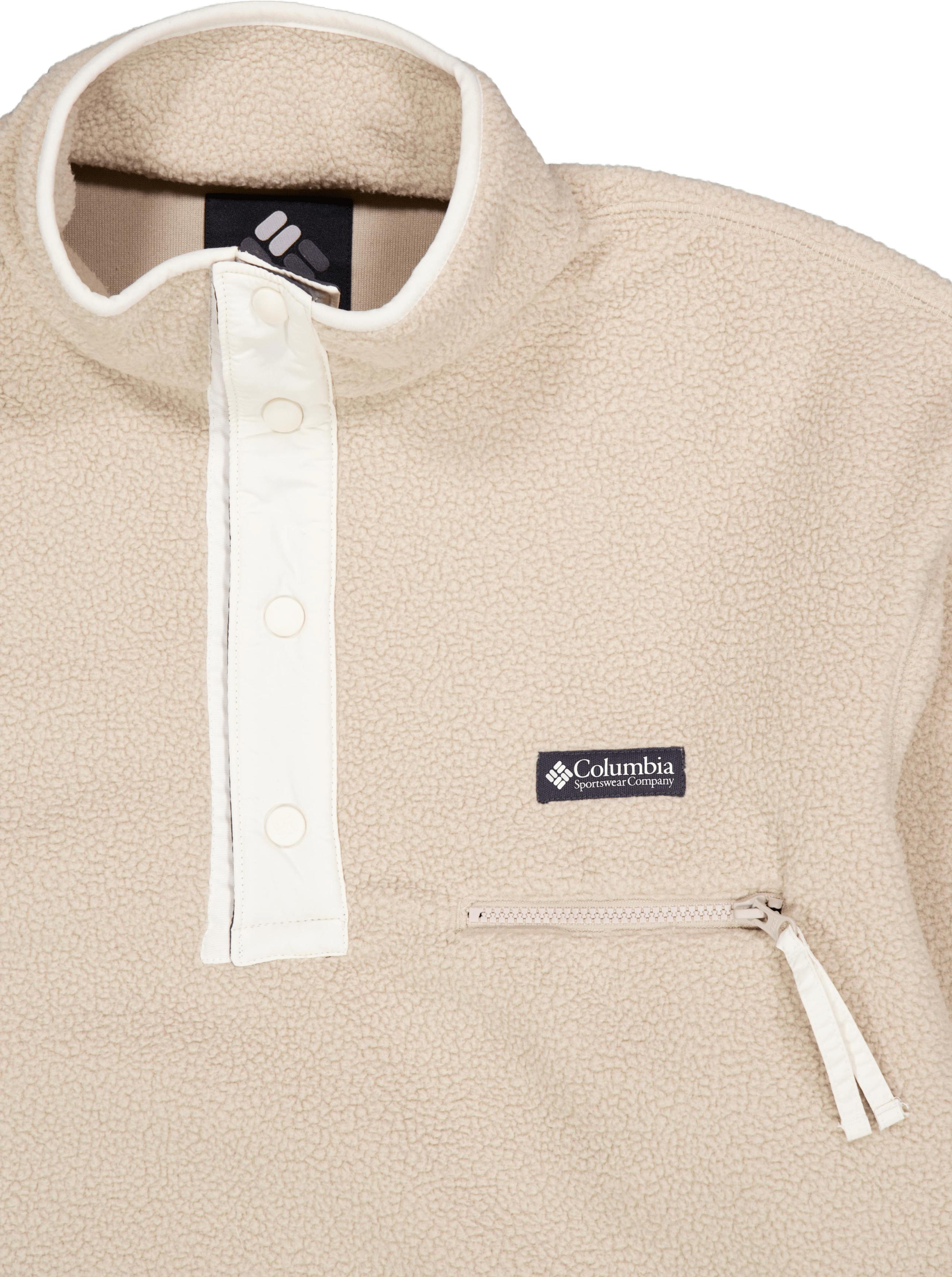 Helvetia™ Half Snap Fleece Ancient Fossil - Bild 3