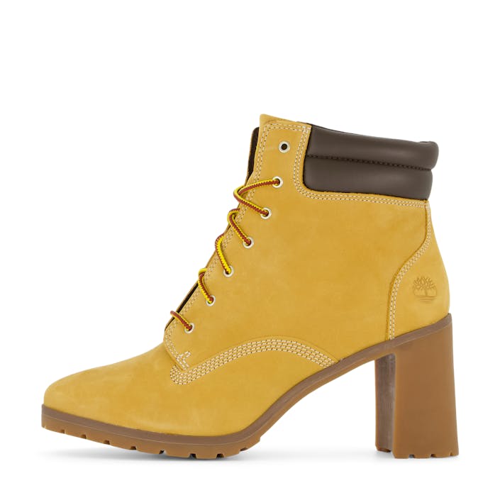 Allington Mid Lace Up Boot Whe Wheat, Female, Shoes, Boots, ankle-boots, Yellow, EU 37