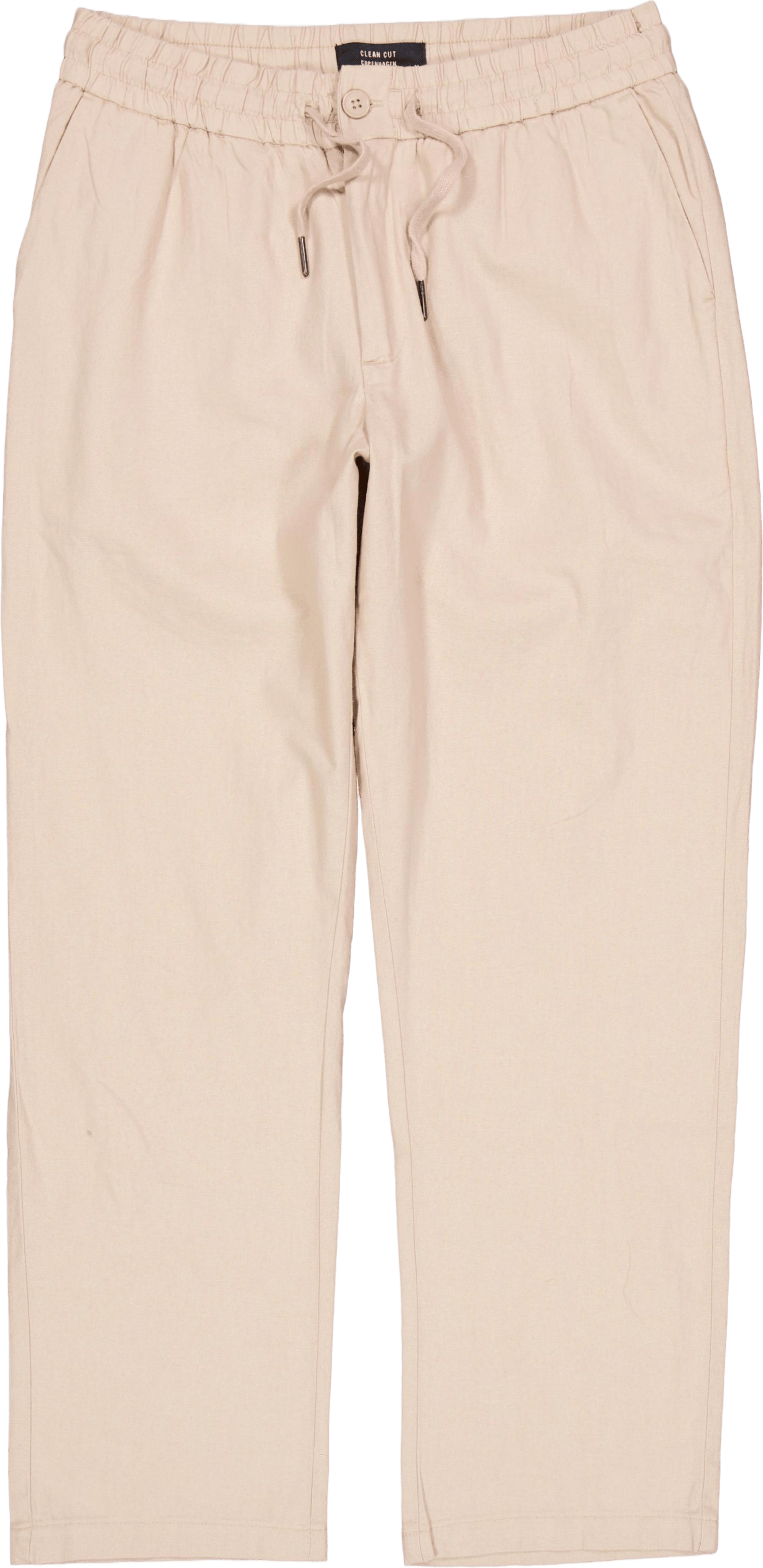Barcelona Cotton / Linen Pants Khaki