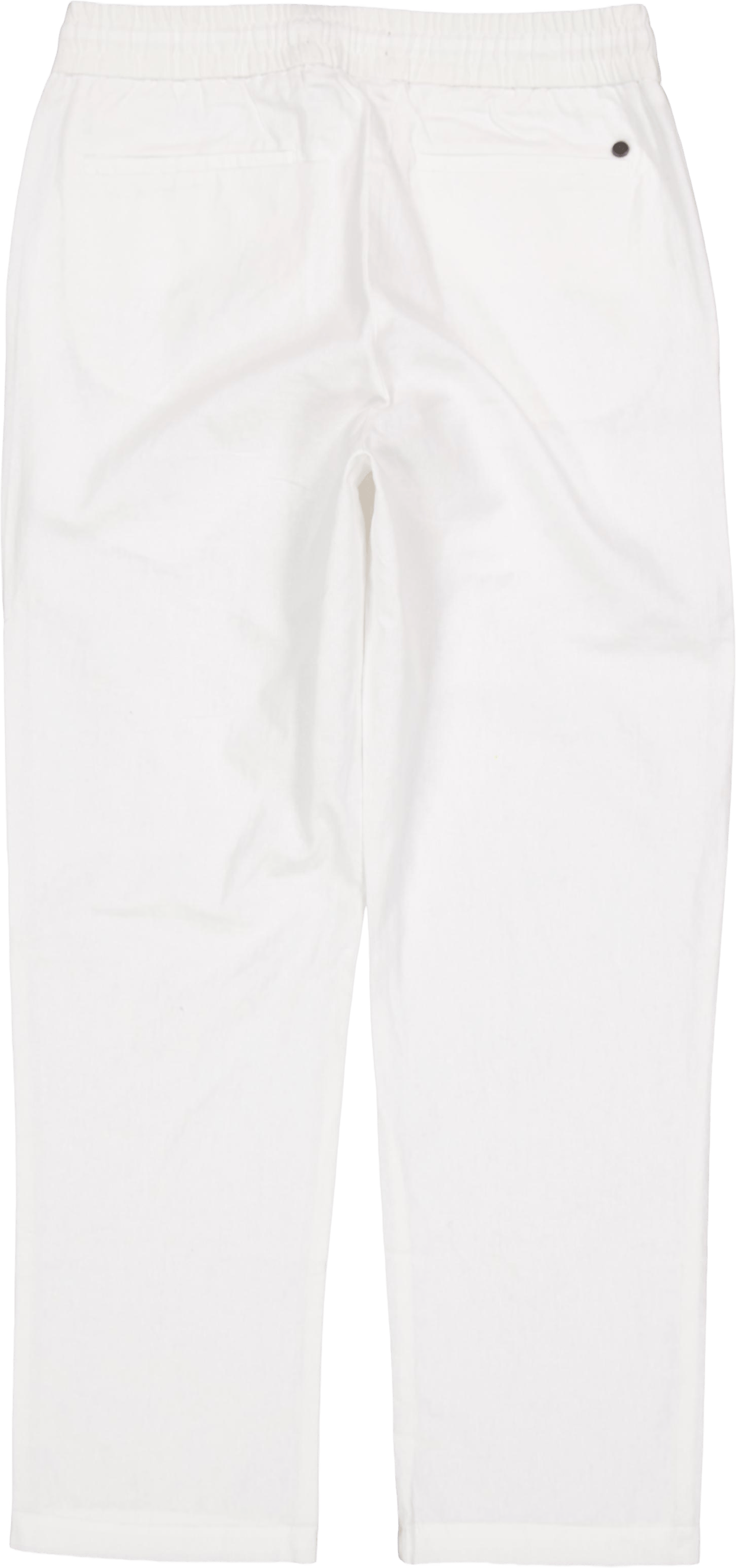 Barcelona Cotton / Linen Pants White 02 - Bild 2