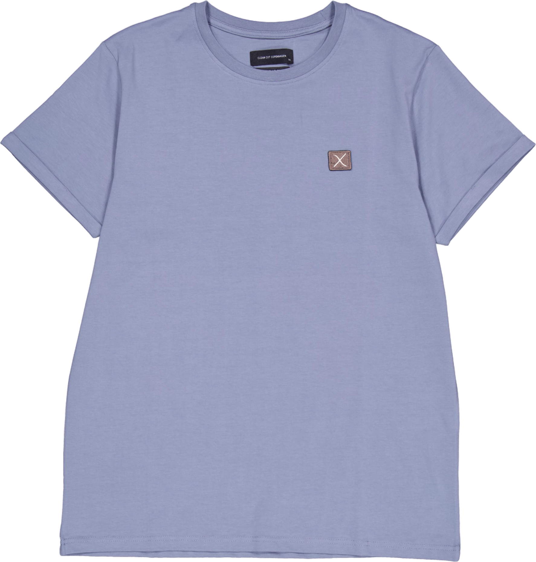 Basic Organic Tee Dusty Blue