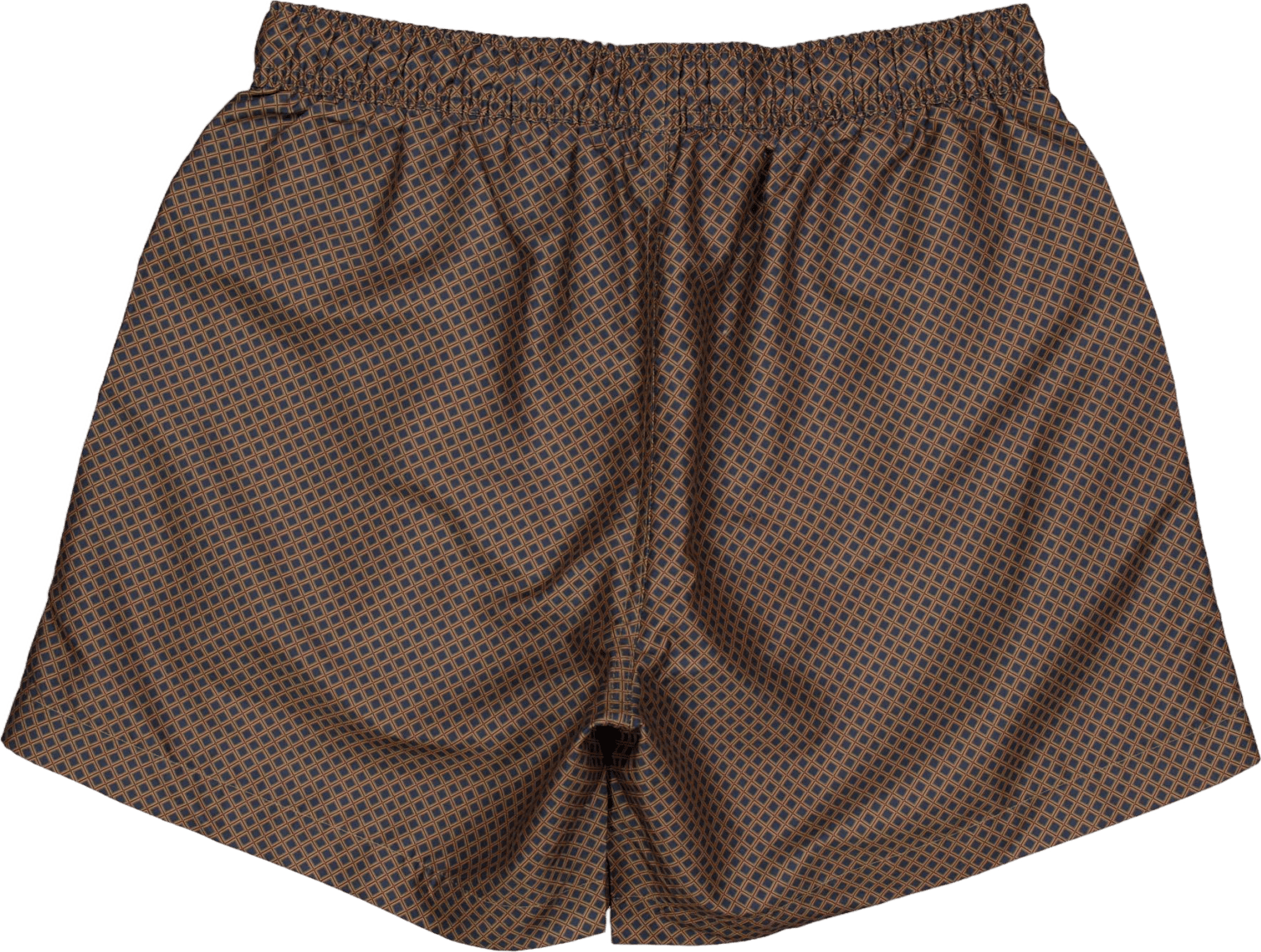 Swim Shorts Dark Navy / Orange Square - Bild 2