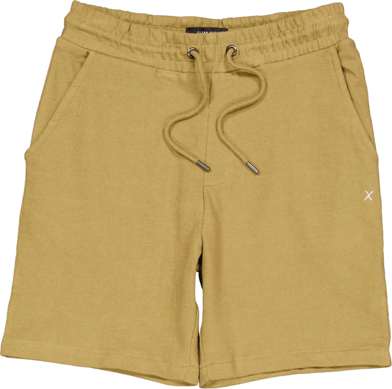 Calton Structured Shorts Dark Khaki