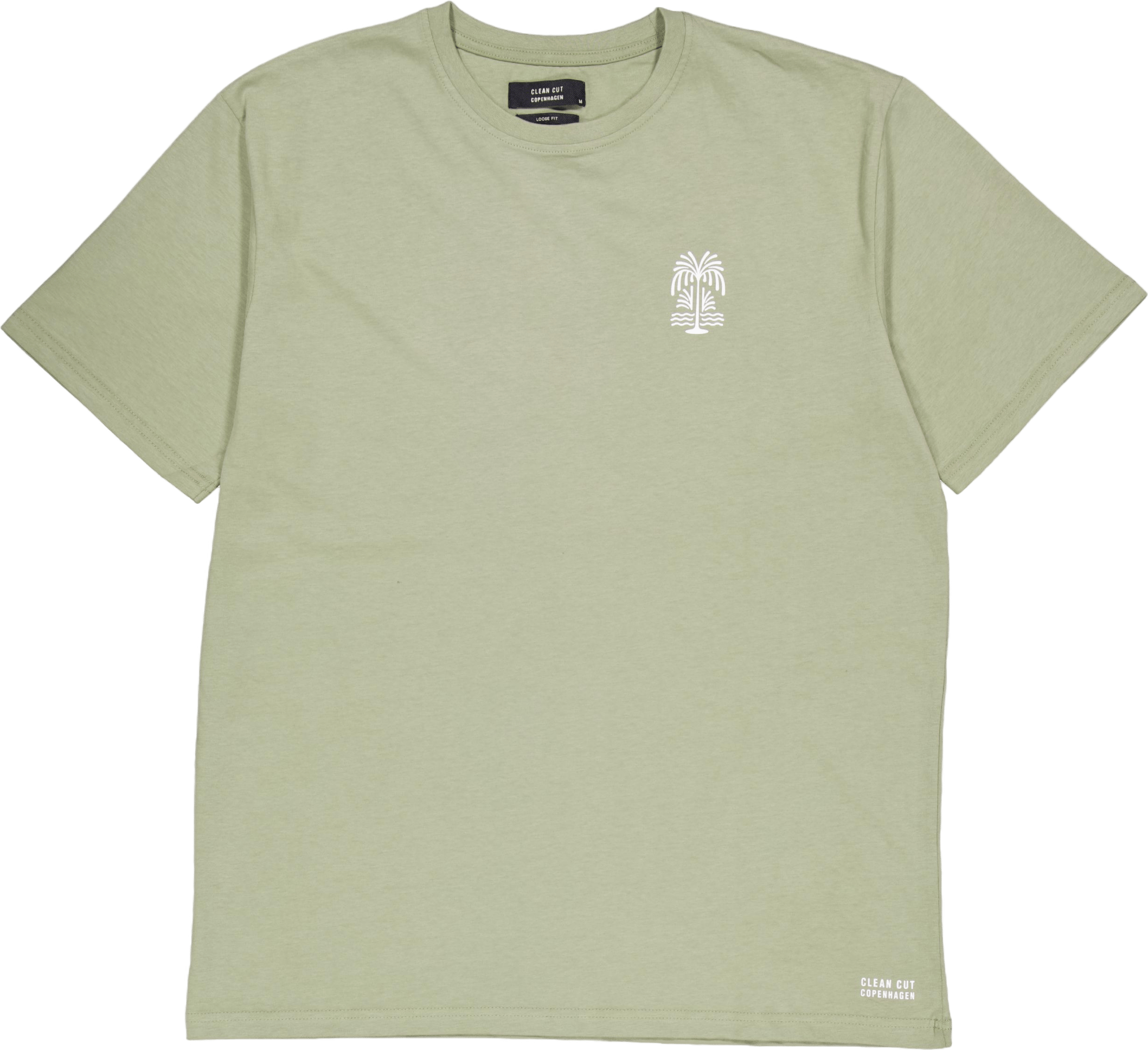 Augustus Organic Tee Dusty Green