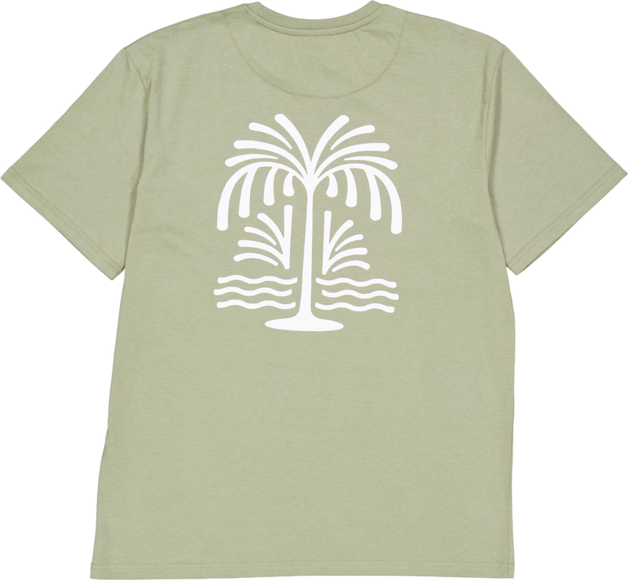 Augustus Organic Tee Dusty Green - Bild 2