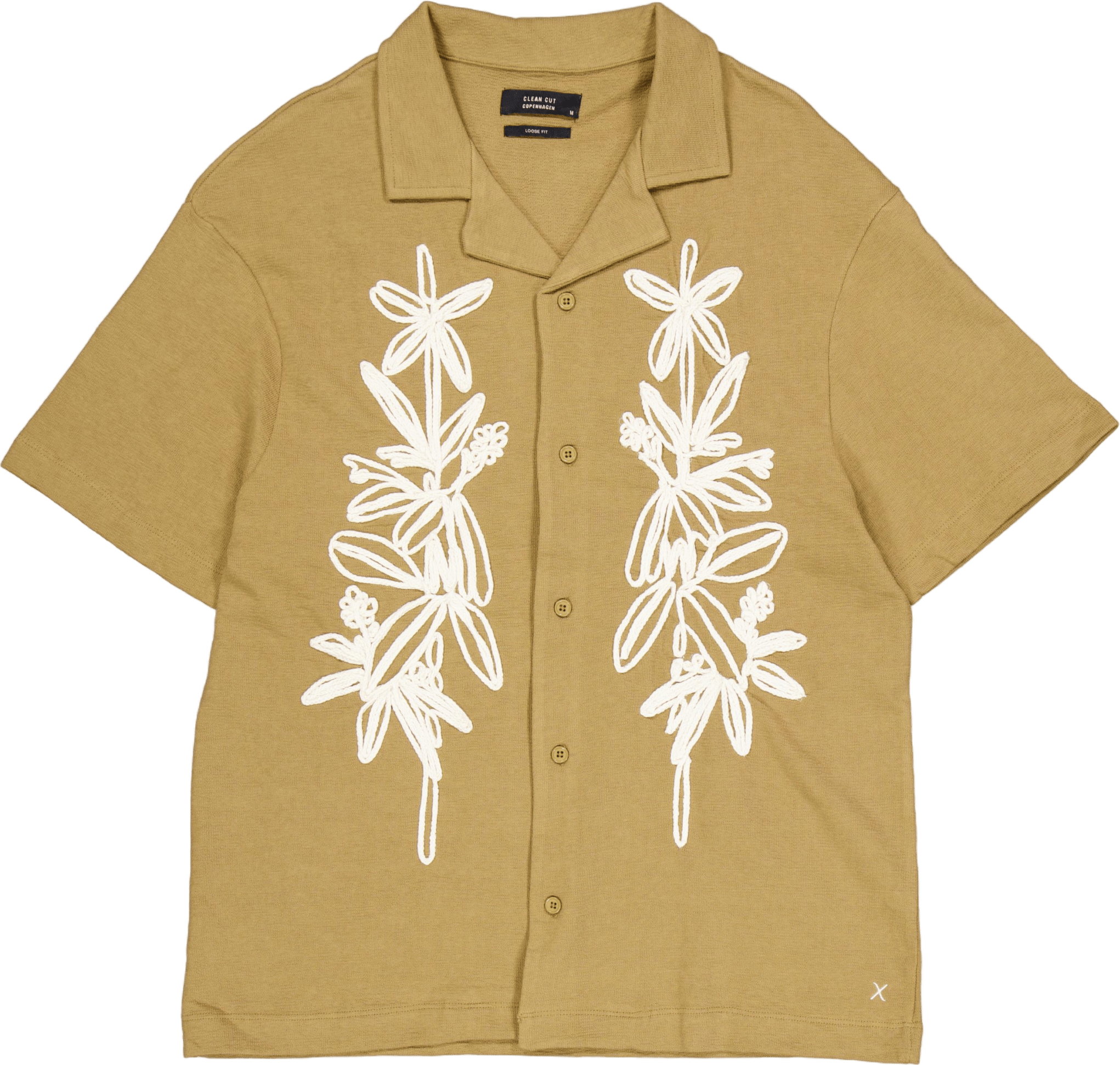 Bowling Charlie Structured Shi Dark Khaki