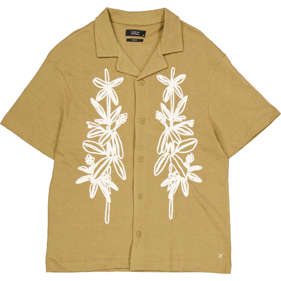 Bowling Charlie Structured Shi Dark Khaki