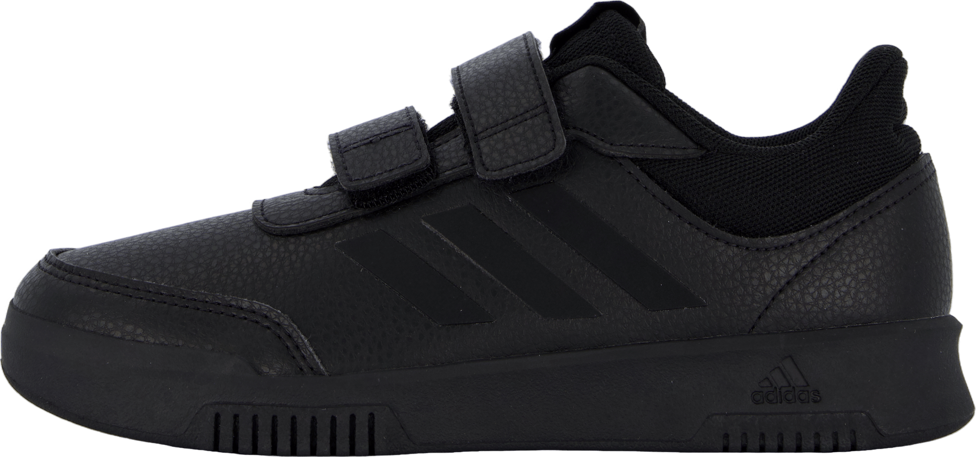 Tensaur Hook and Loop Shoes Core Black / Core Black / Grey Six, Unisex, Sapatos, Sapatilhas, Sapatilhas, Preto, EU 35,5