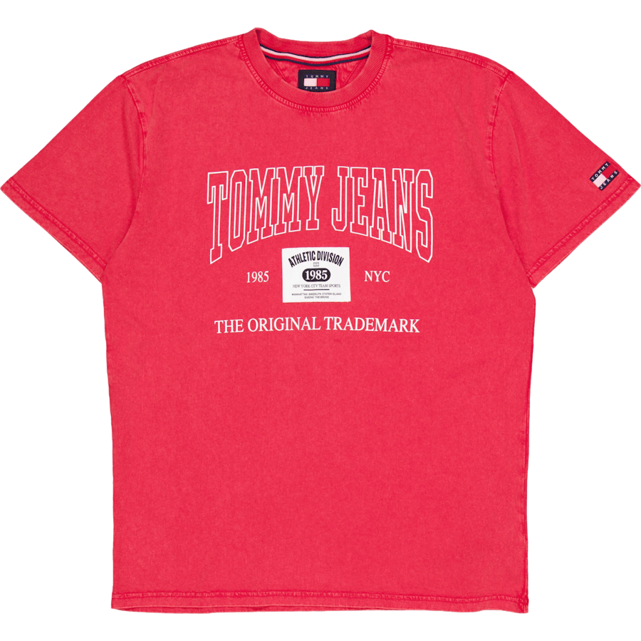 Tjm Reg Ss Archive Tee Ext Xnl-deep Crimson