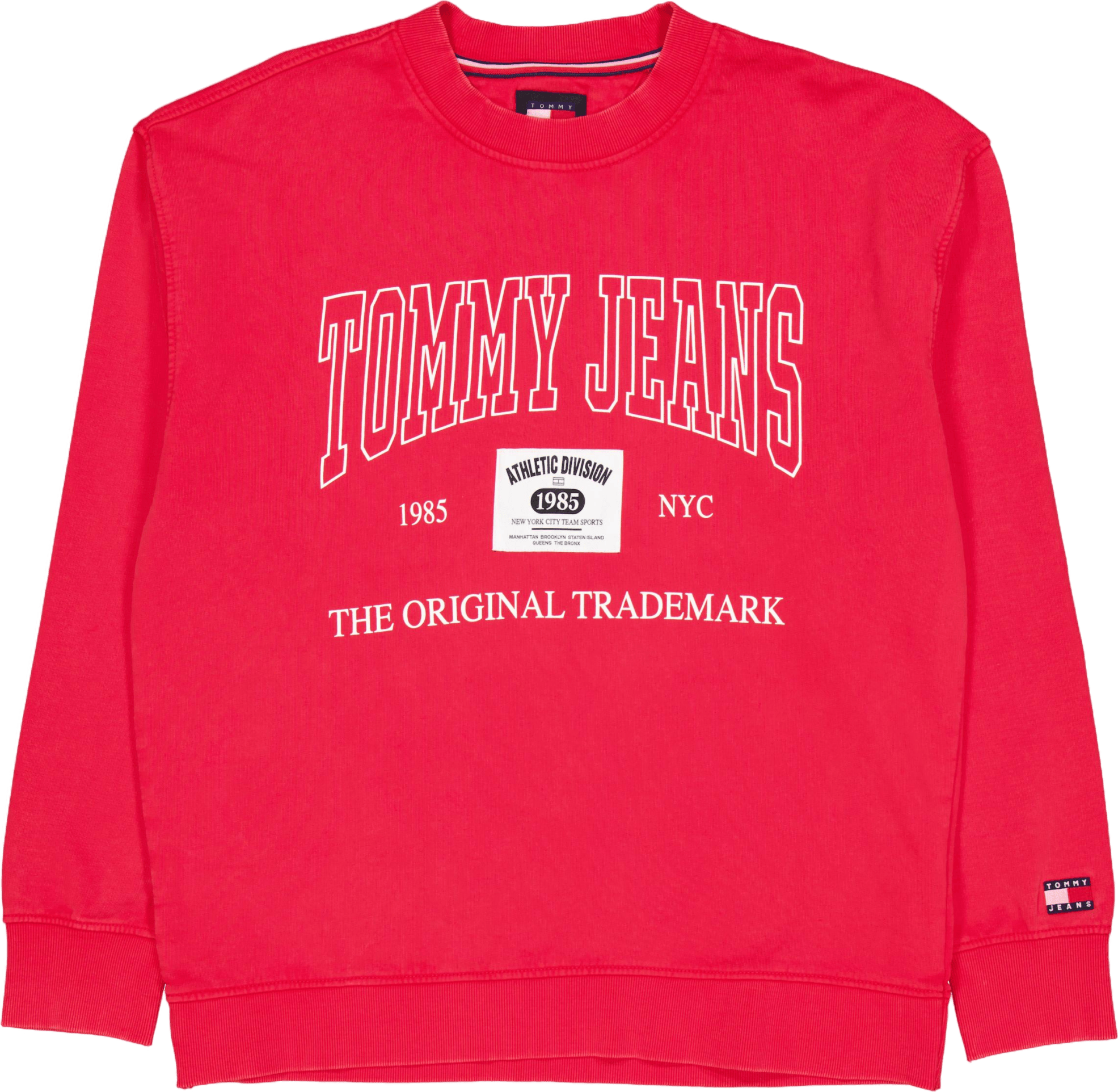 Tjm Rlx Archive Crew Ext Xnl-deep Crimson