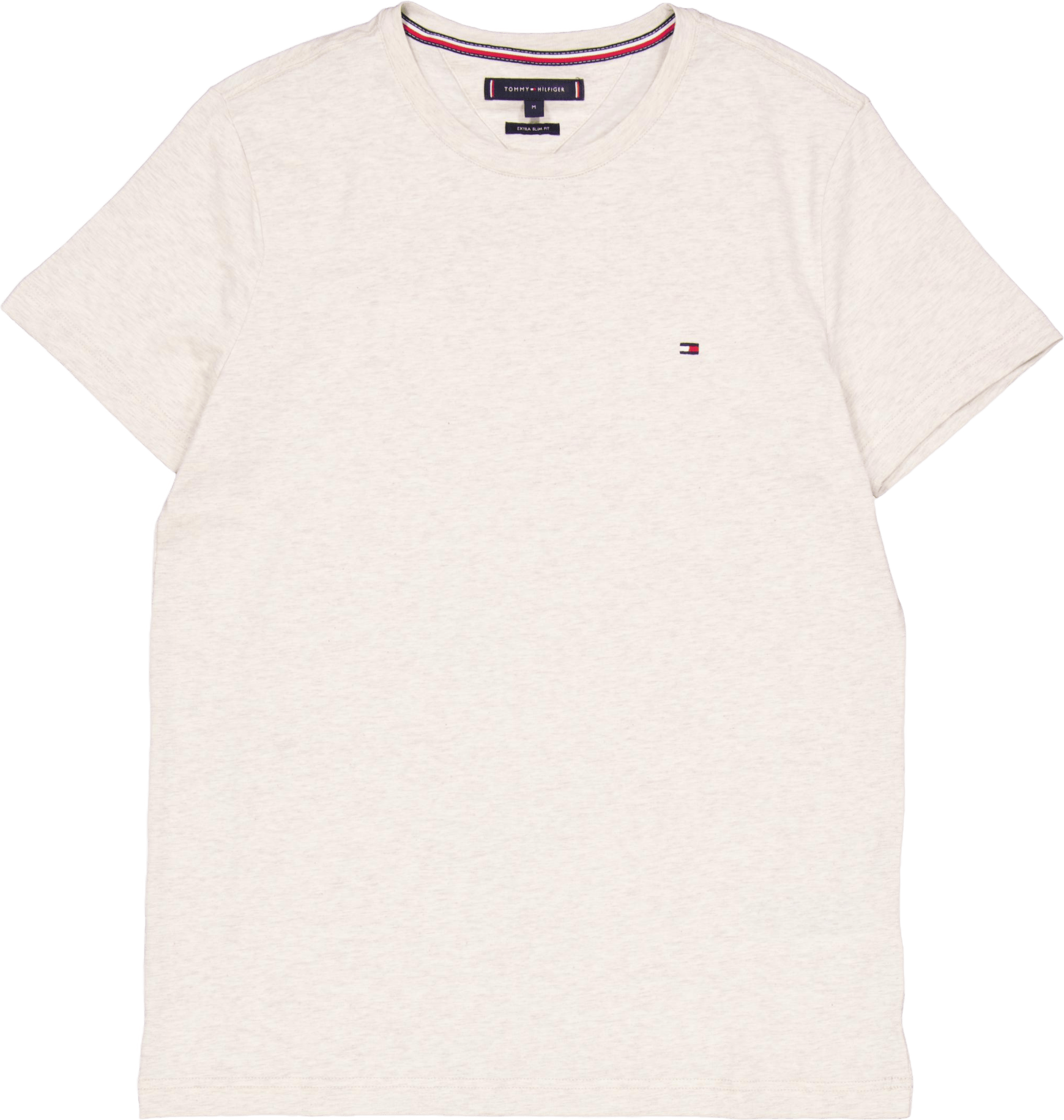 Stretch Slim Fit Tee Hcx-heathered Oatmilk