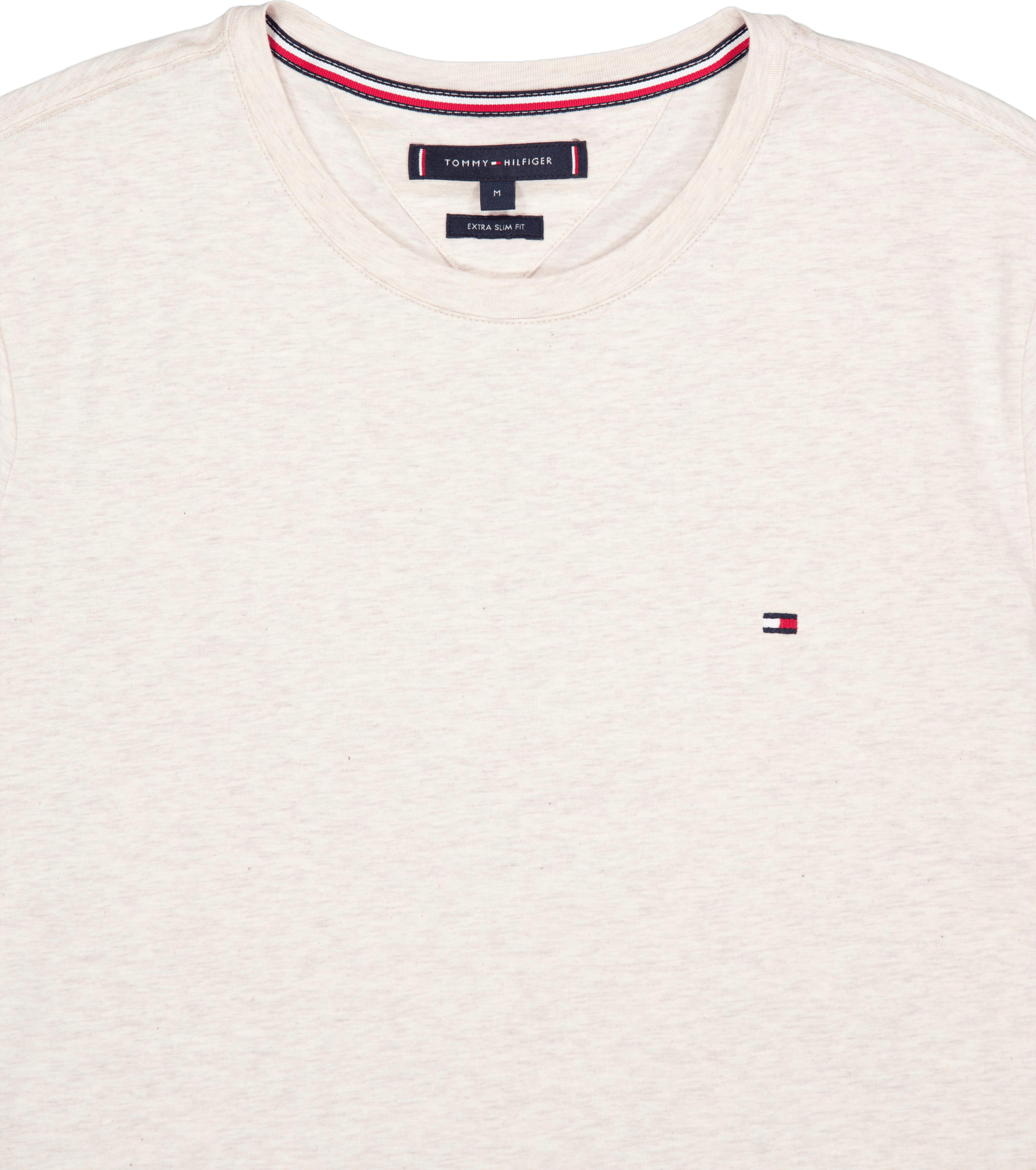 Stretch Slim Fit Tee Hcx-heathered Oatmilk - Bild 3